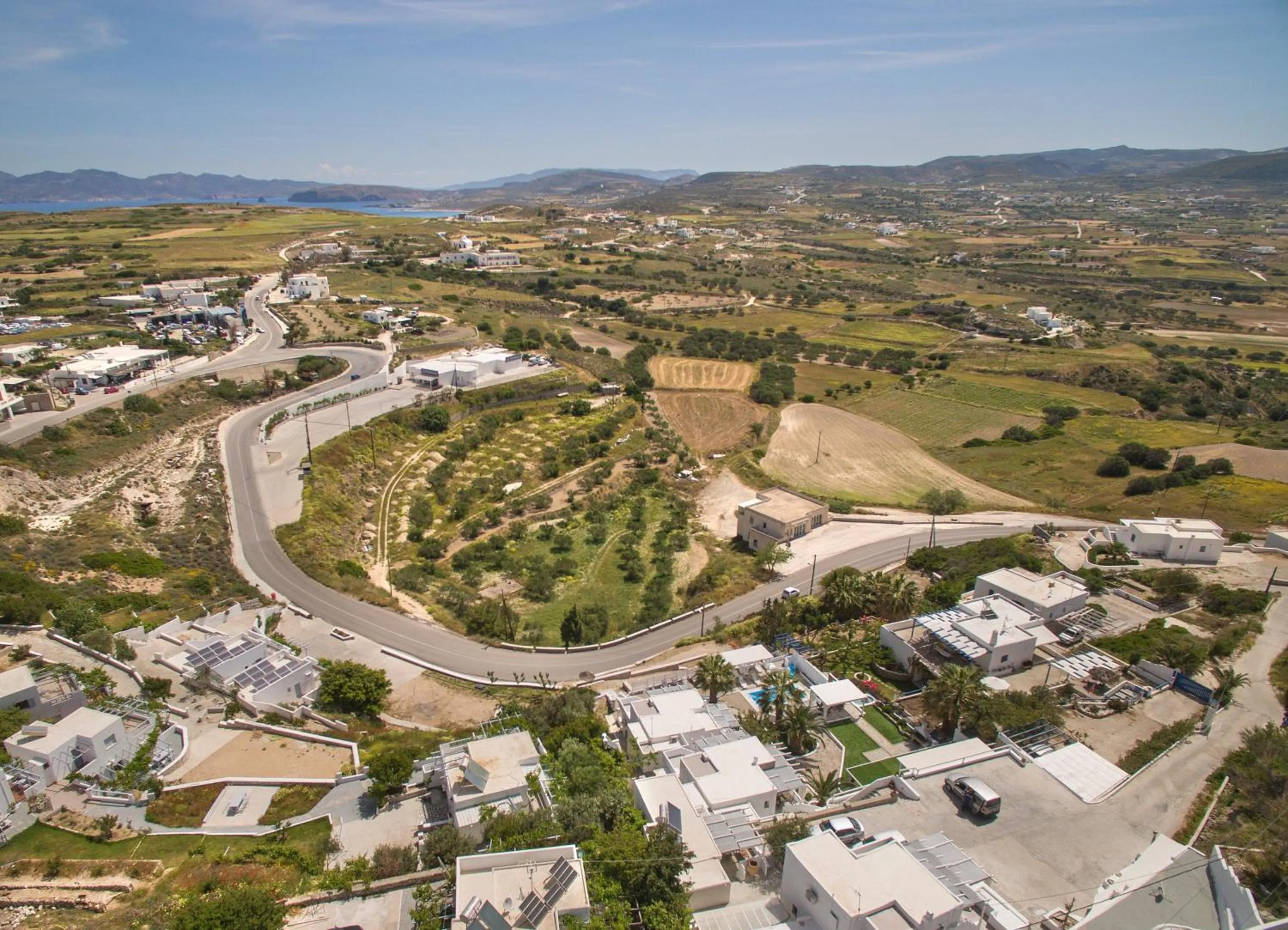 Bird's eye view in Alexandros Village