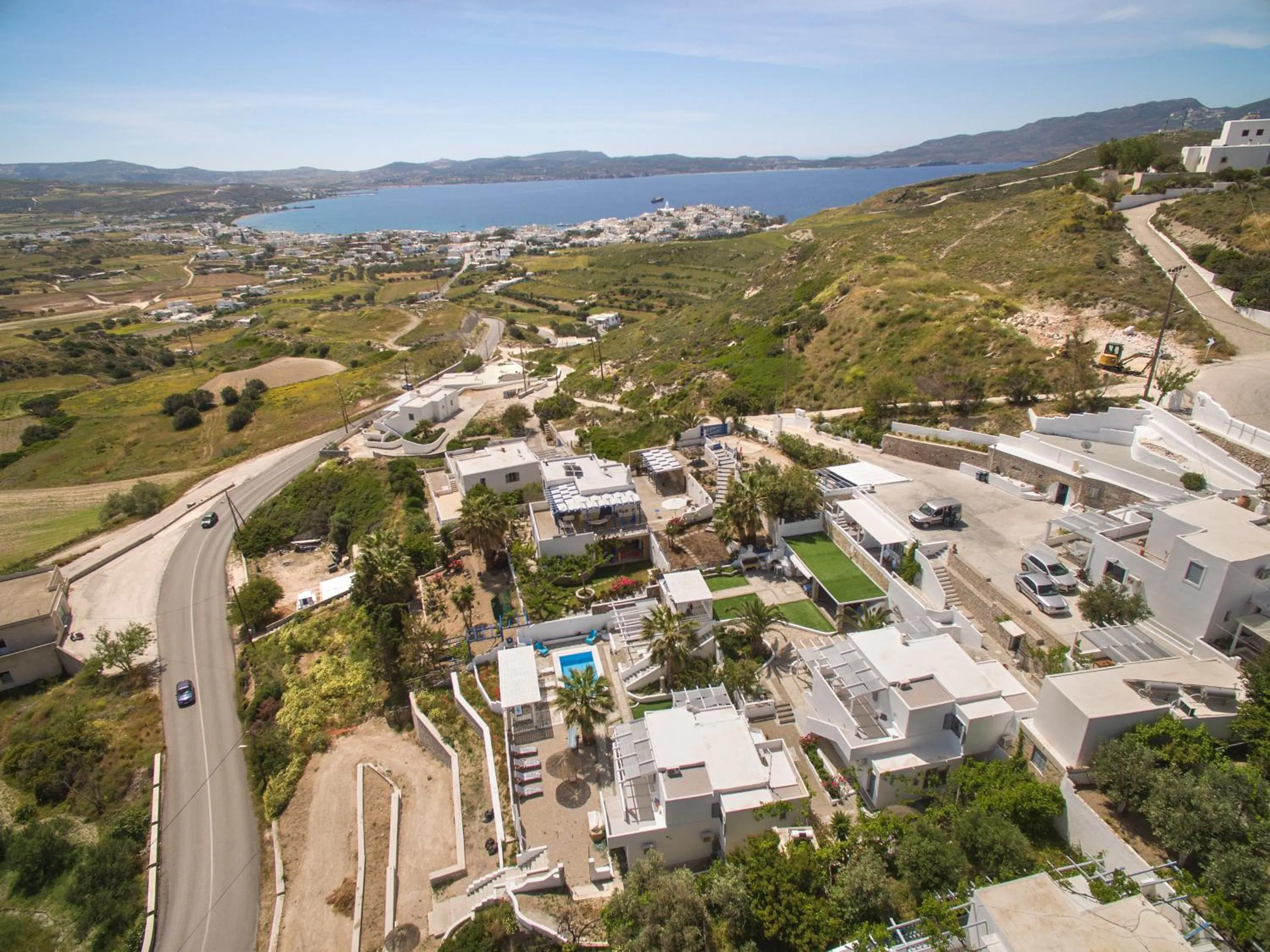 Bird's eye view in Alexandros Village