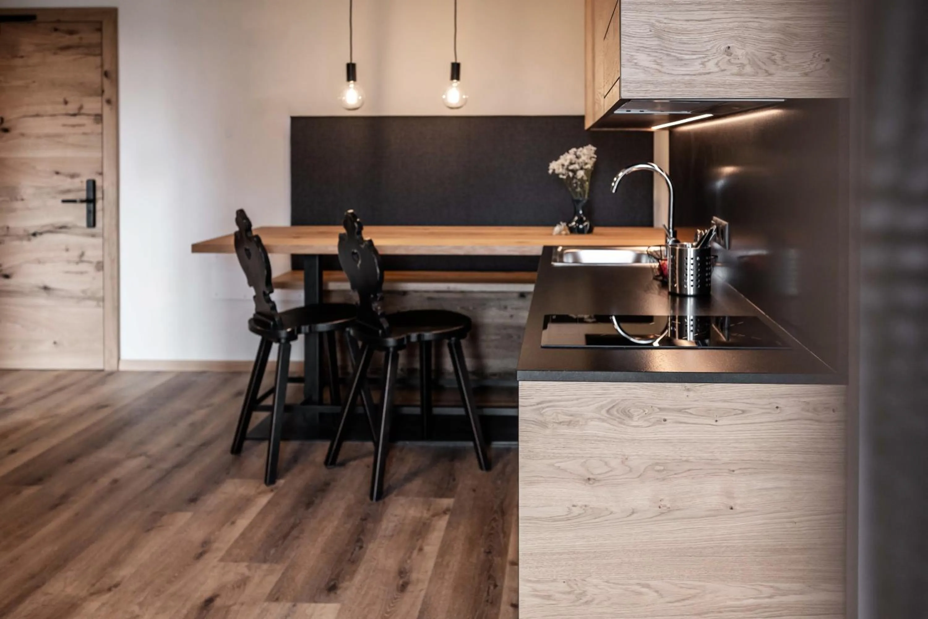 kitchen in Appartement- und Wellnesshotel Winkler