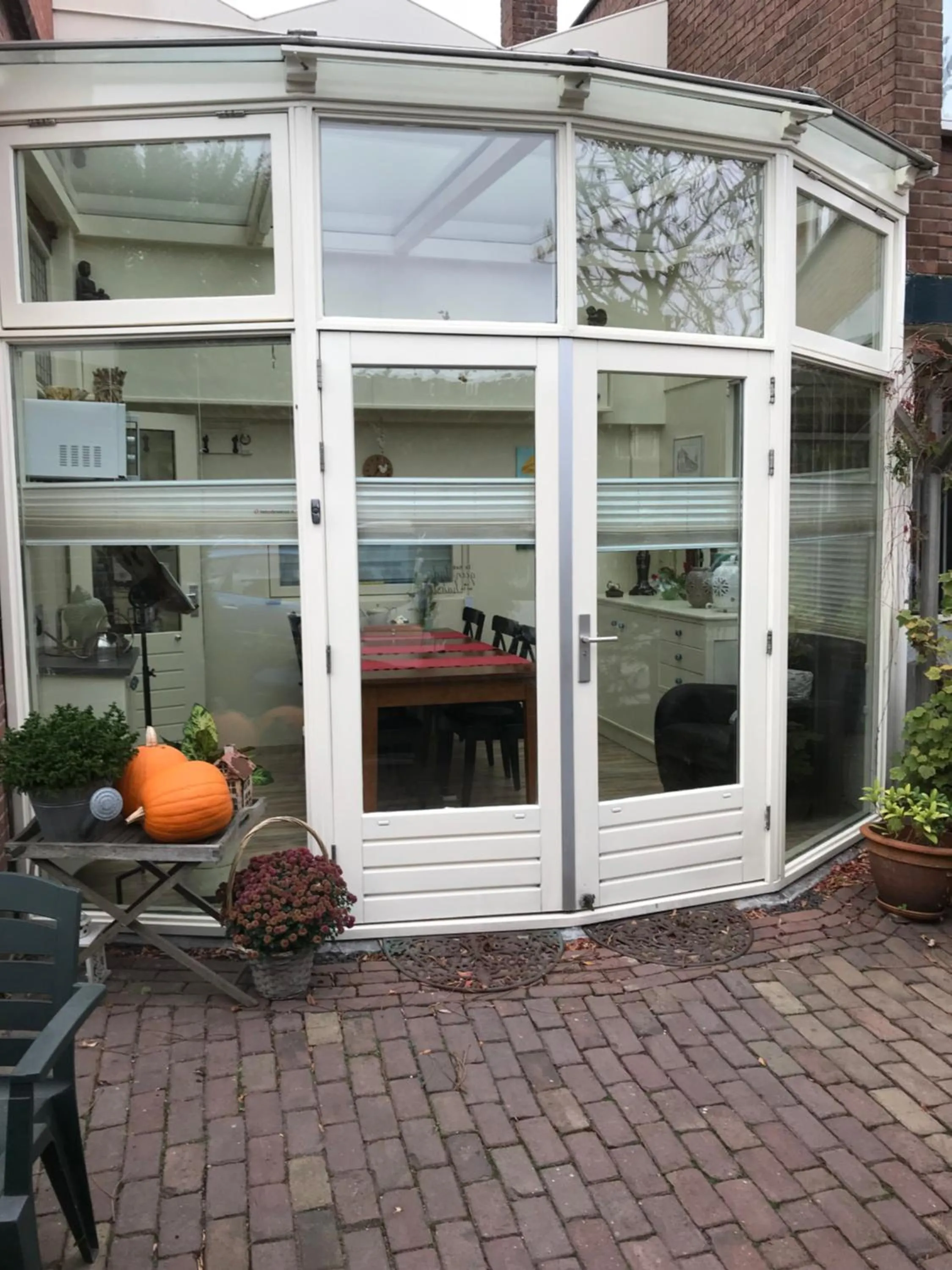 Patio in B&B De Duinhoek
