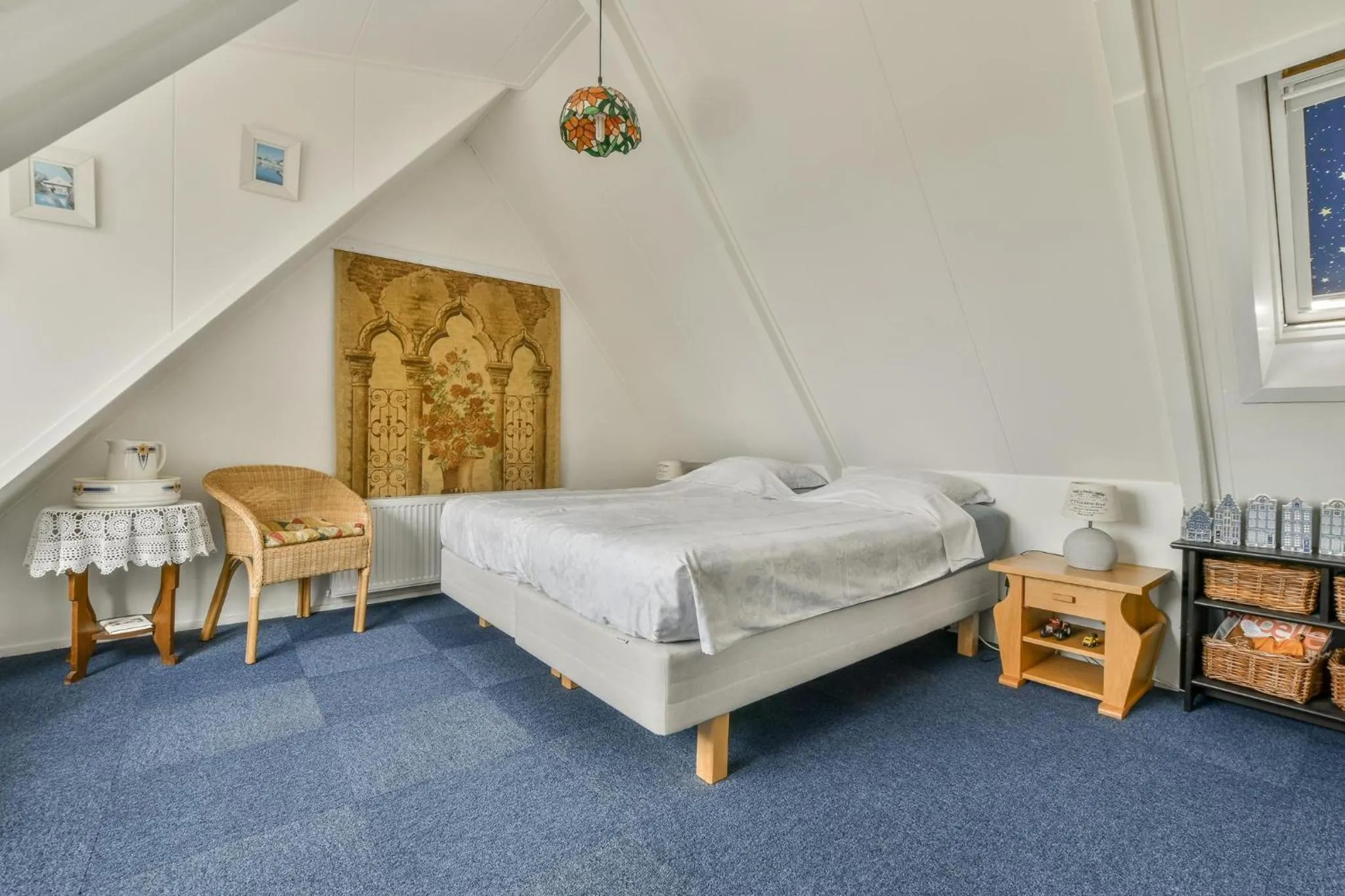 Bedroom, Bed in B&B De Duinhoek
