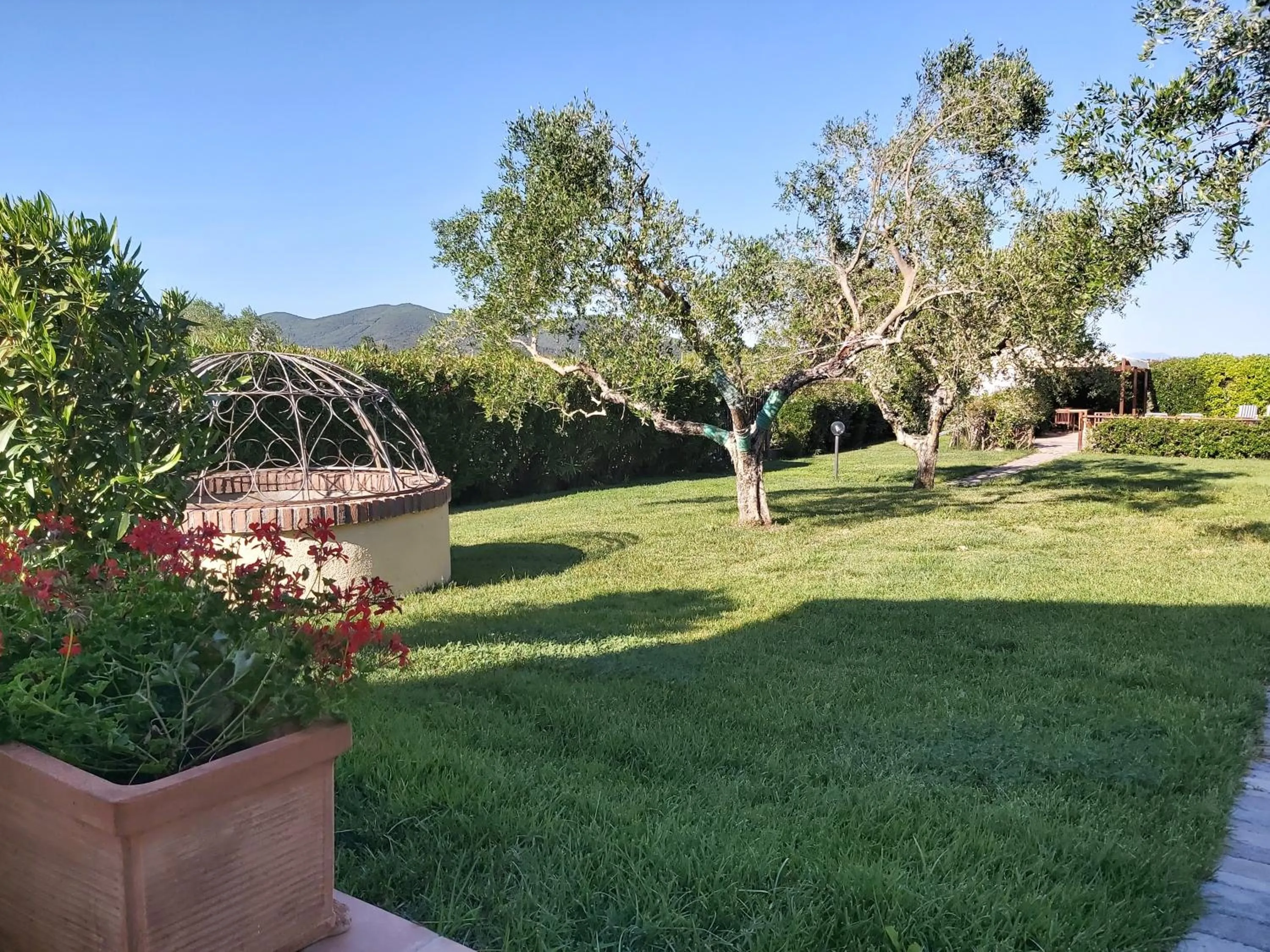 Inner courtyard view in Agriturismo - B&B L'Acquacotta