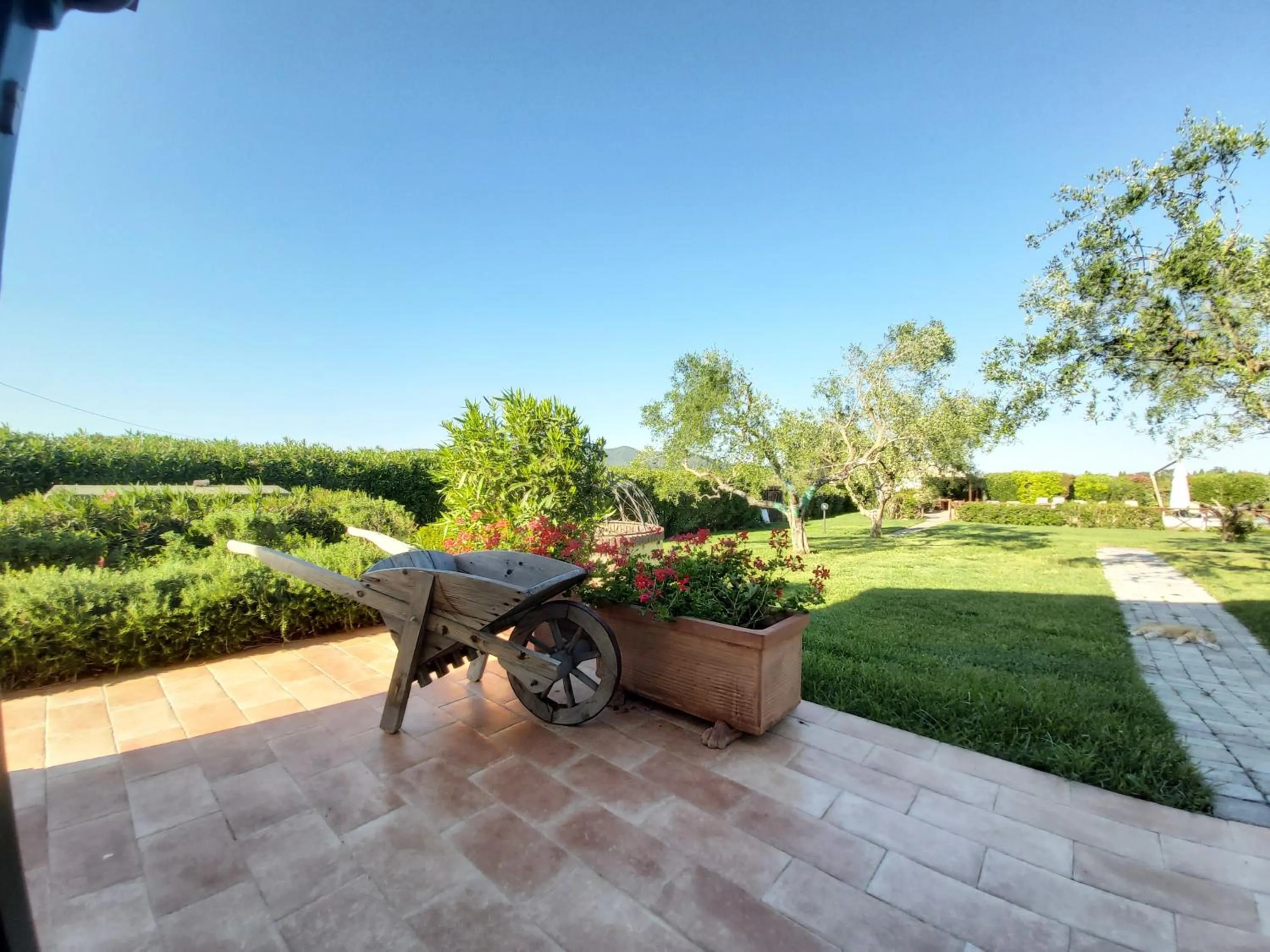 Patio in Agriturismo - B&B L'Acquacotta