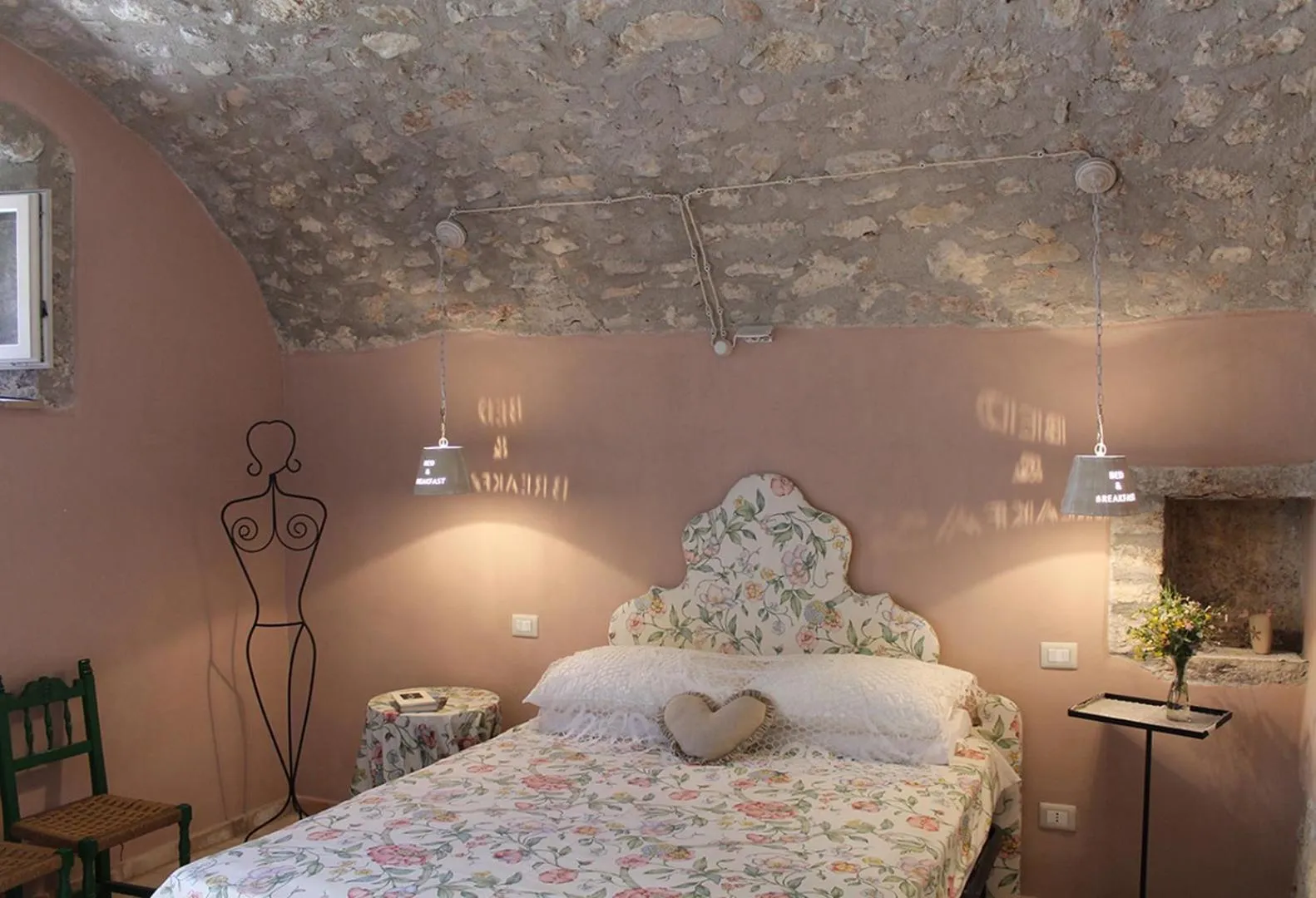 Shower, Bed in B&B dell'Osteria