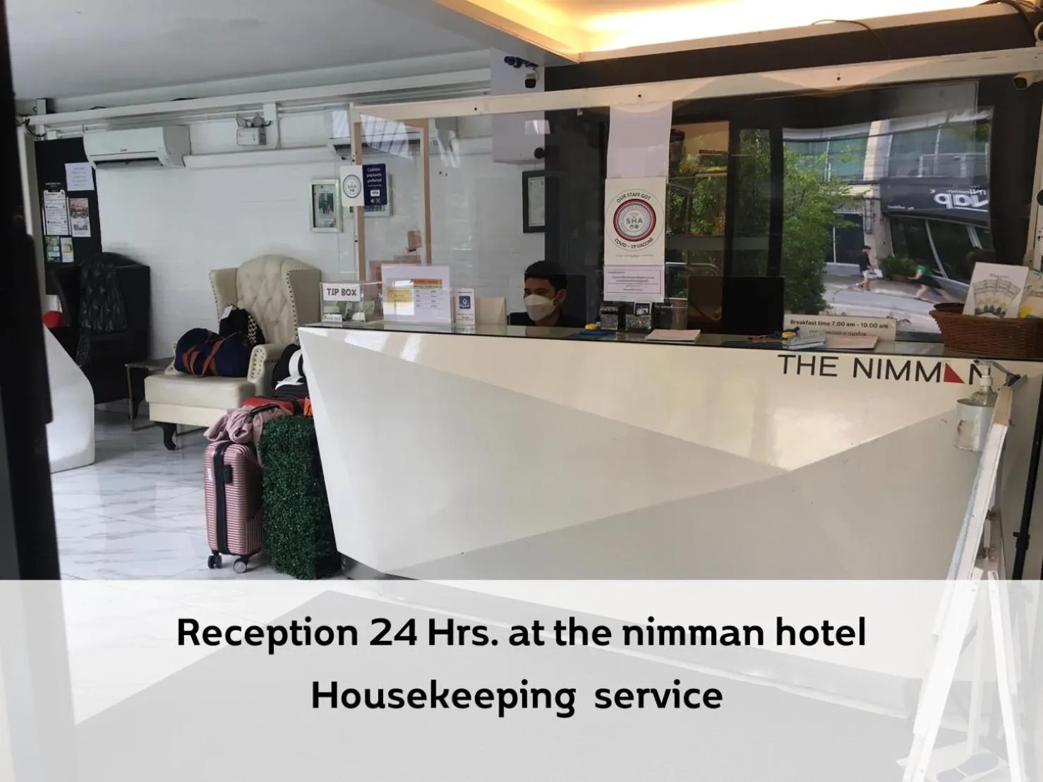 Lobby or reception in The Nimman Hotel - SHA Plus