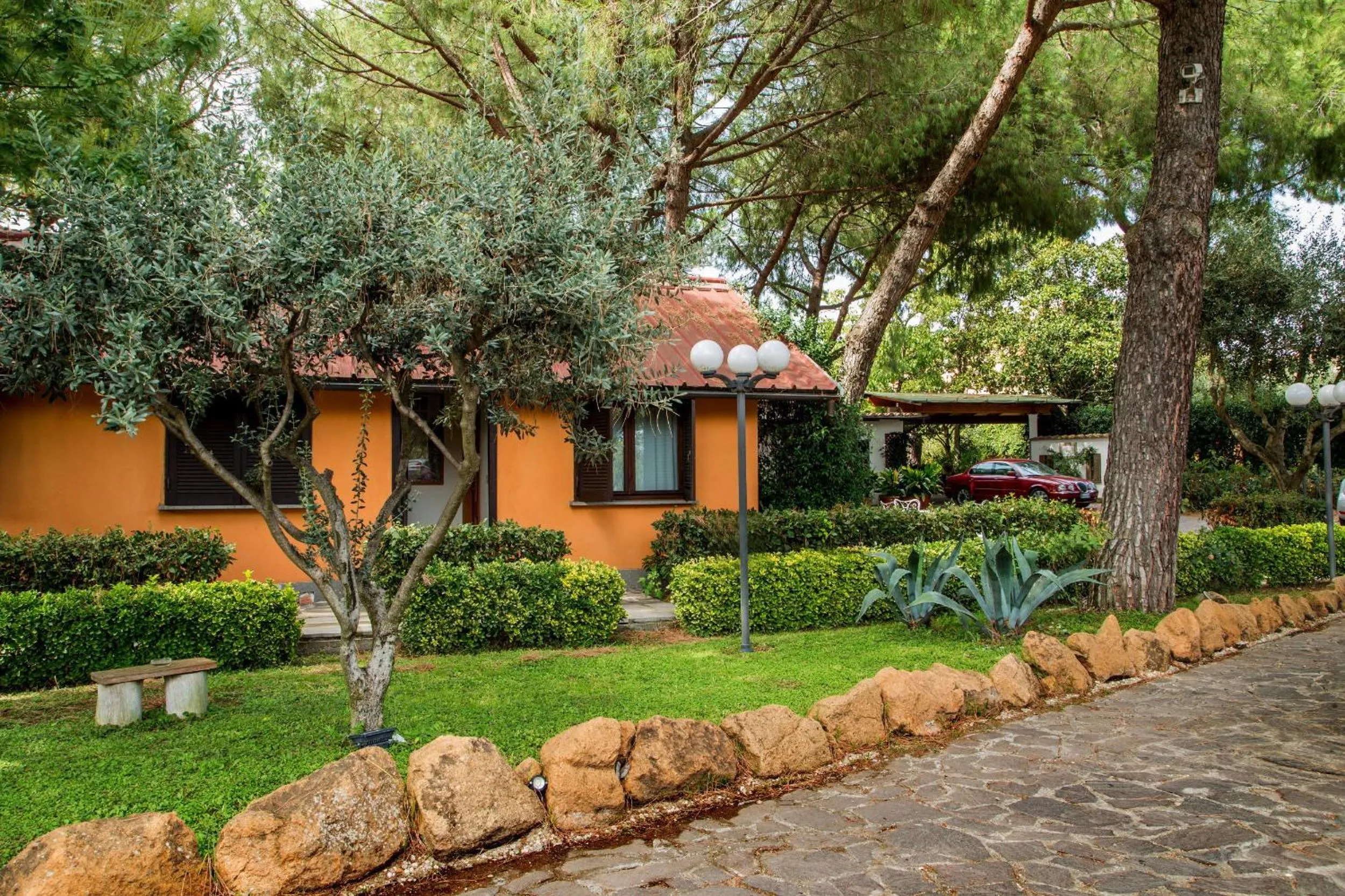 Garden in Antica Locanda Palmieri