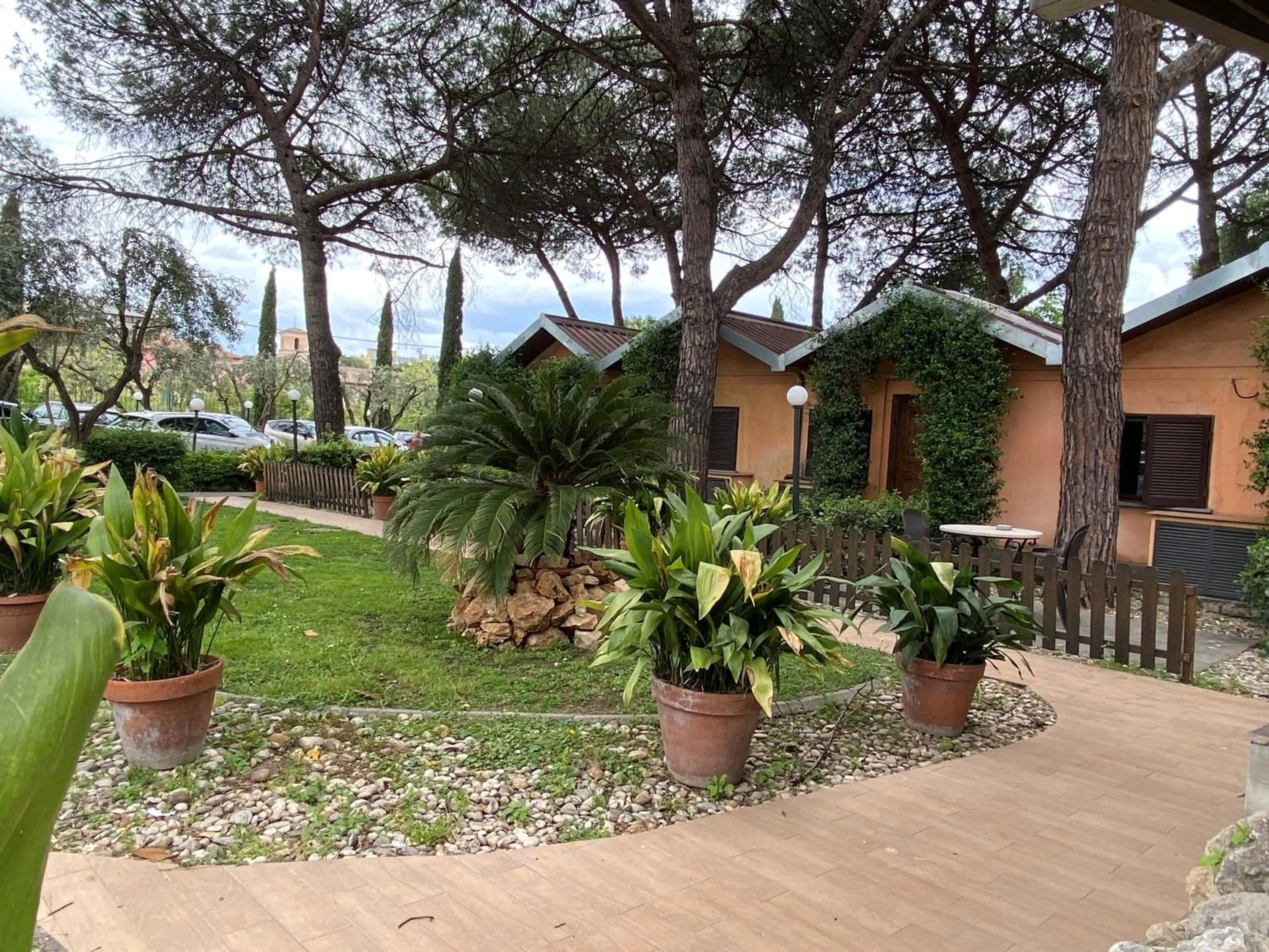 Garden view in Antica Locanda Palmieri