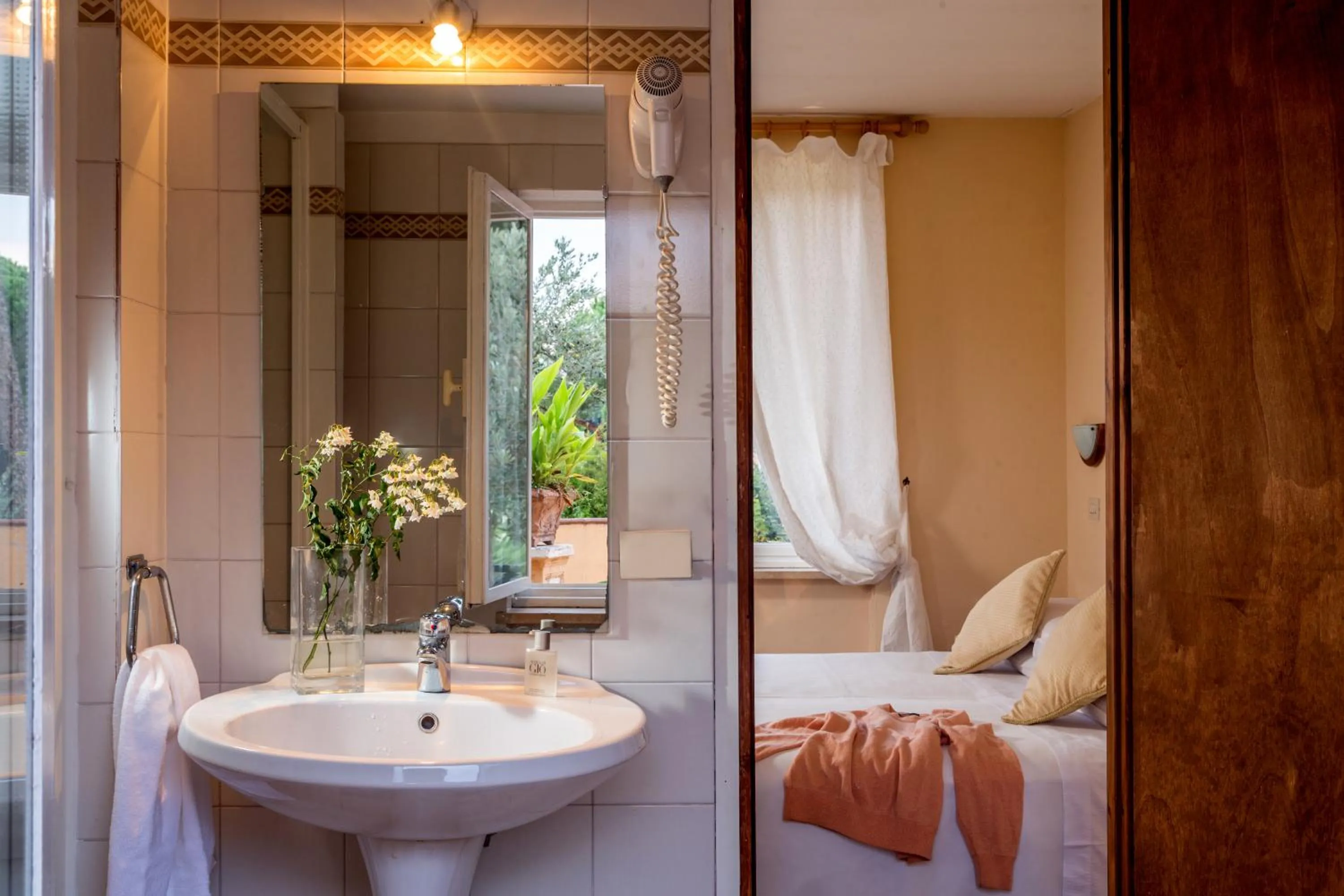 Bathroom, Bed in Antica Locanda Palmieri