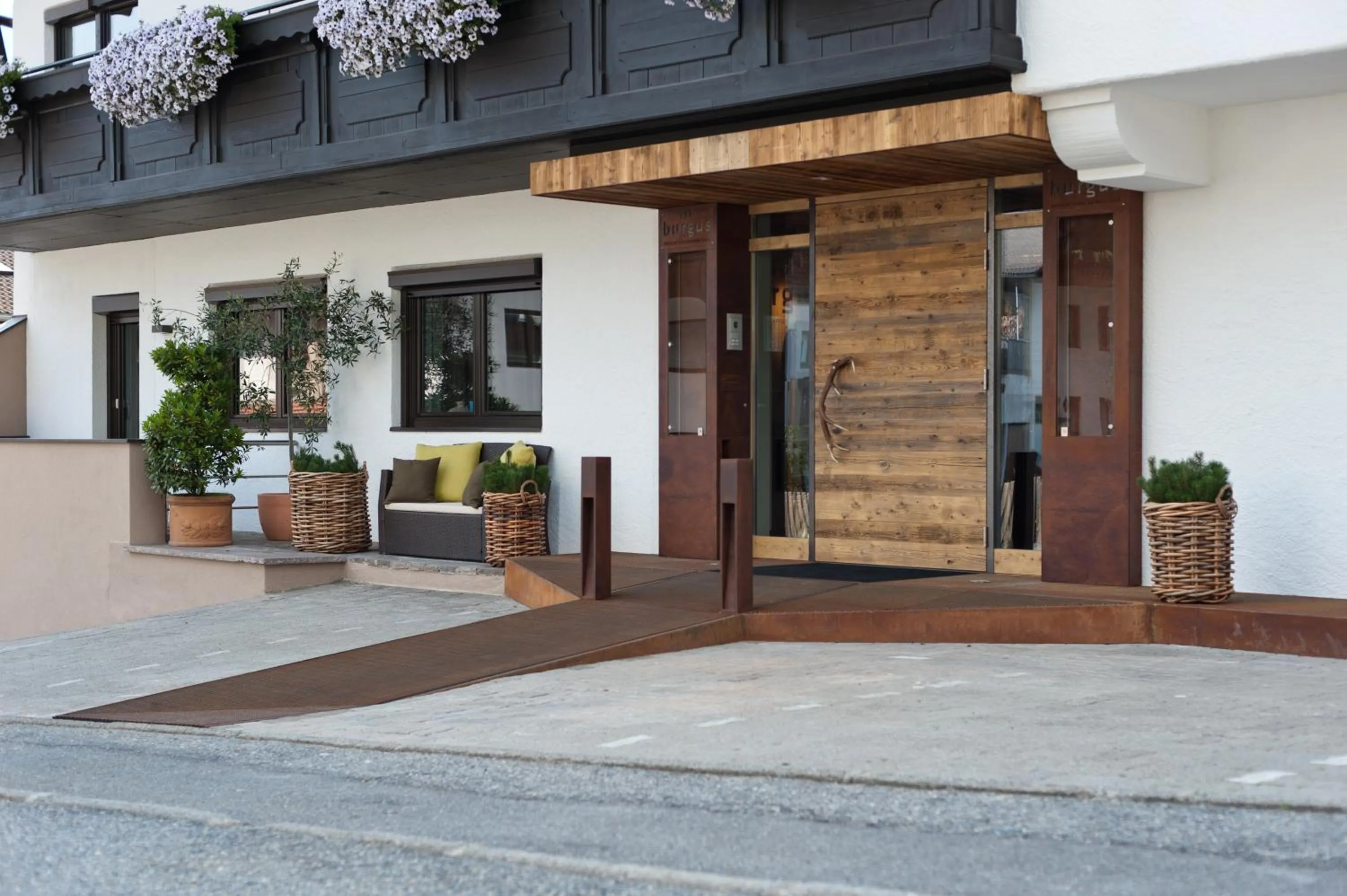 Facade/entrance in Burgus - Design Suites & Apartments