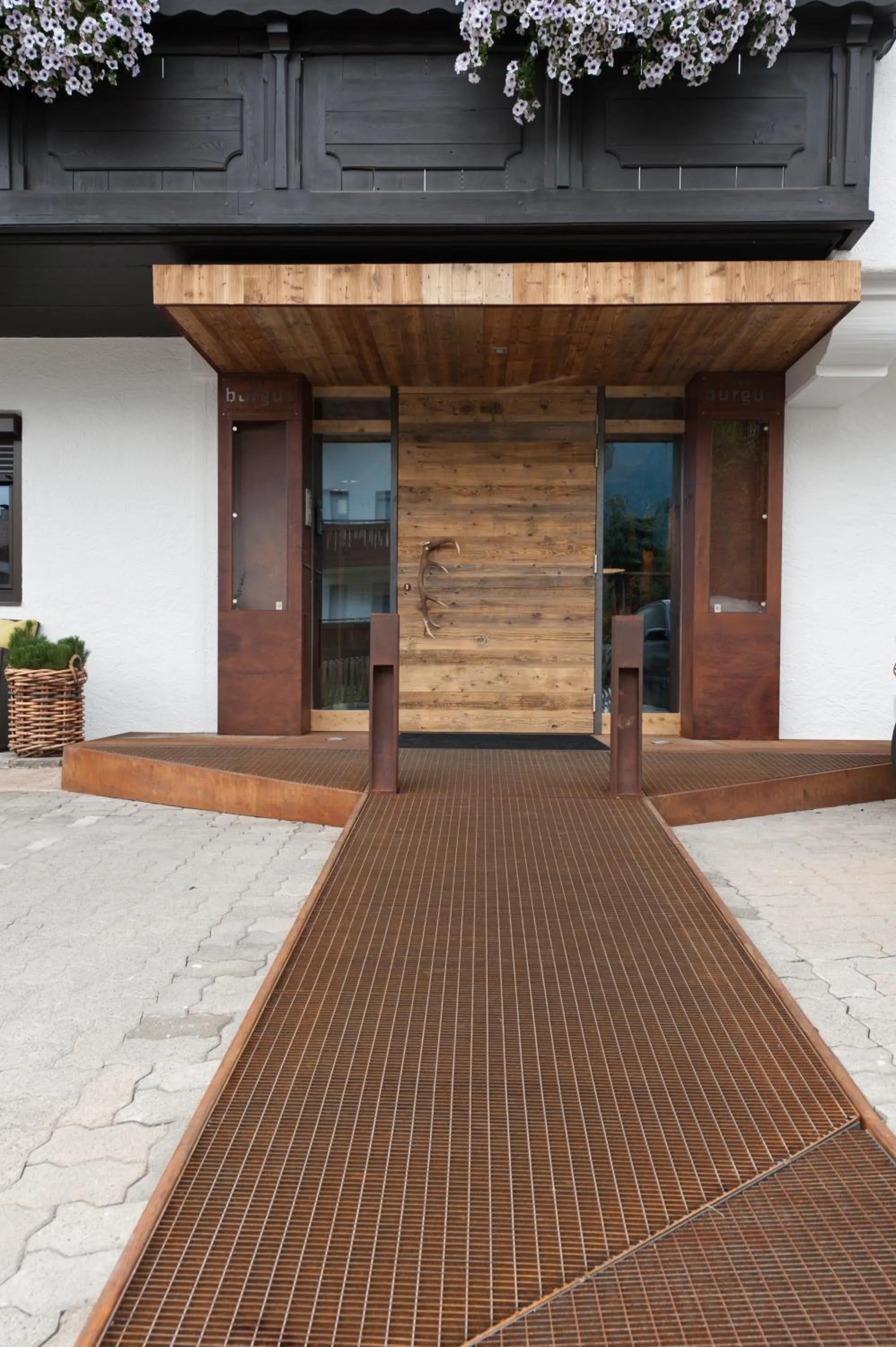 Facade/entrance in Burgus - Design Suites & Apartments