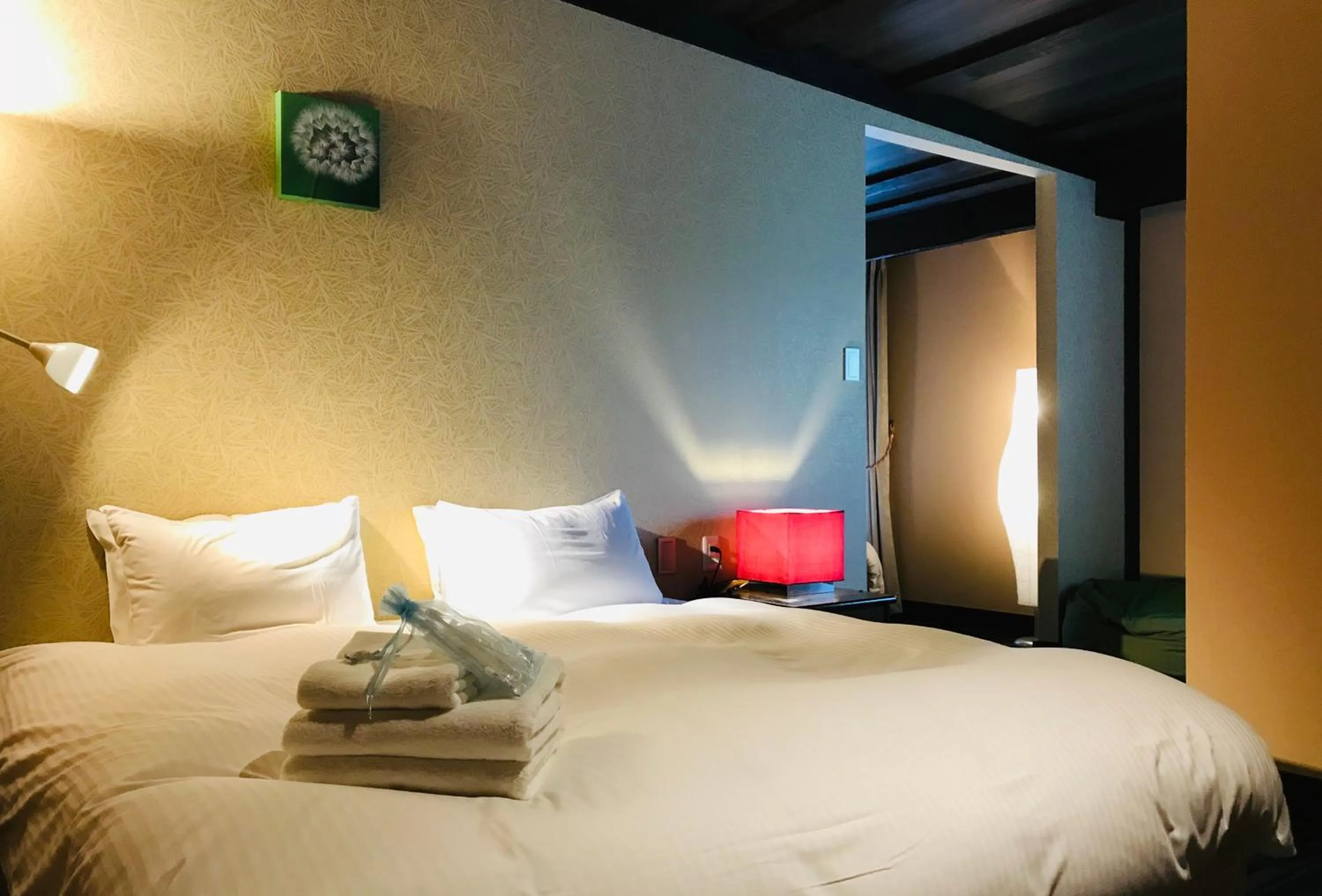 Bed in Shakespeare Hotel