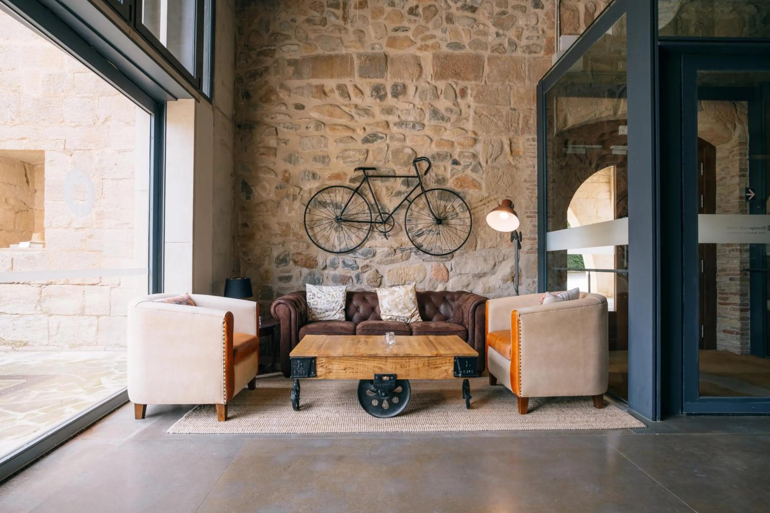 Living room in Hostatgeria de Poblet
