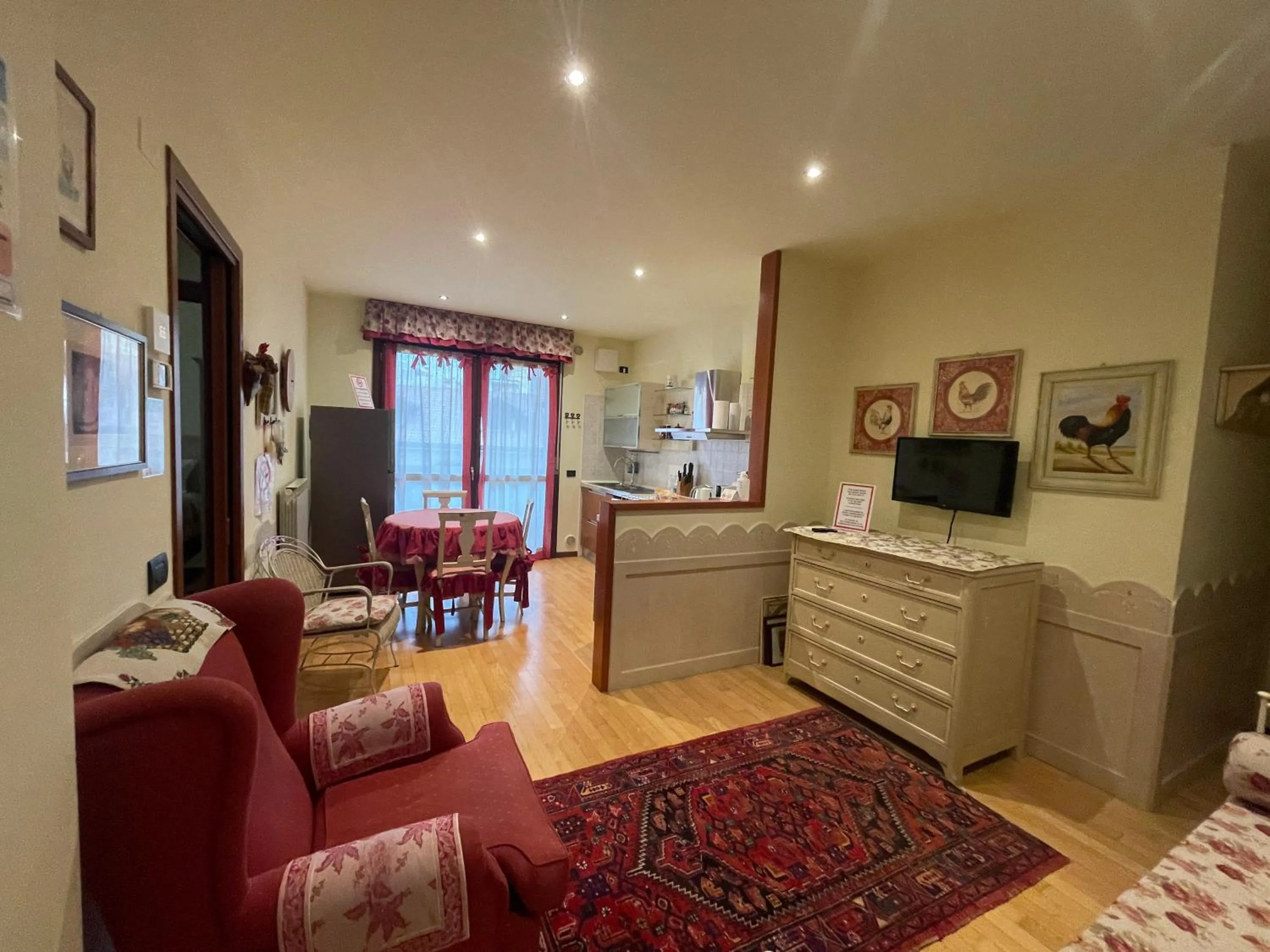 Living room in B&B Casa Camilla