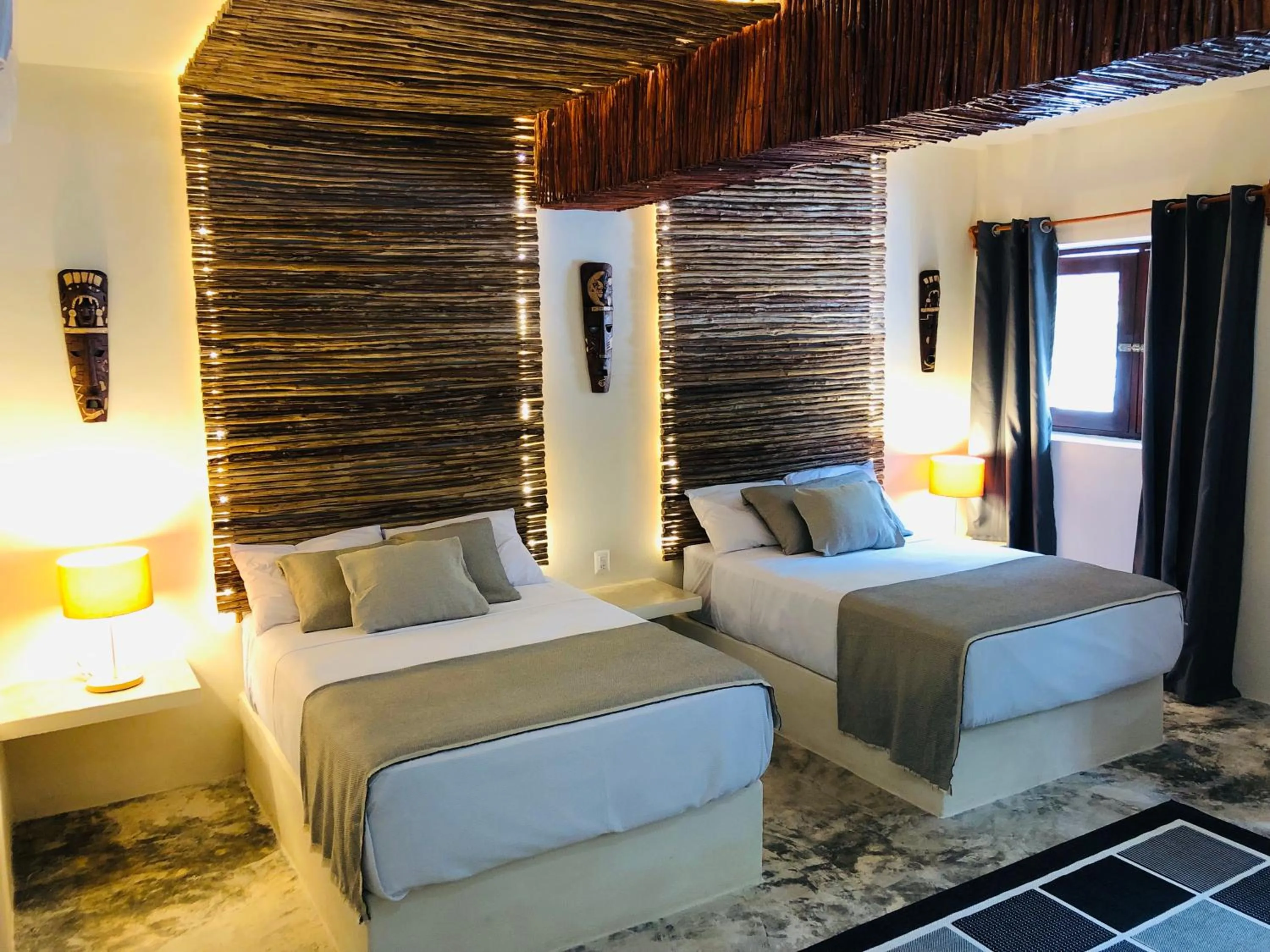 Bed in Tierra Maya Hotel Spa & Sanctuary