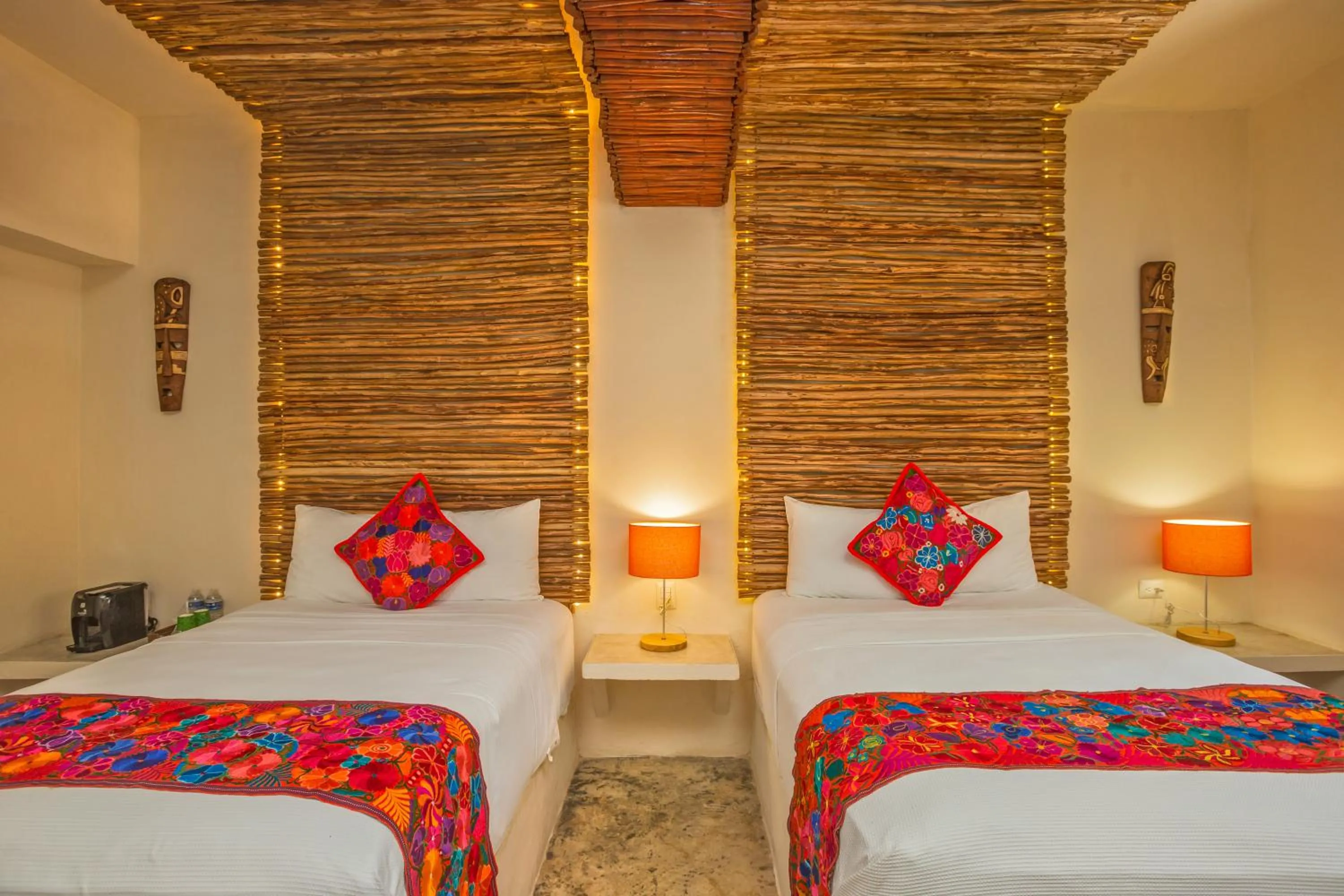 Bed in Tierra Maya Hotel Spa & Sanctuary