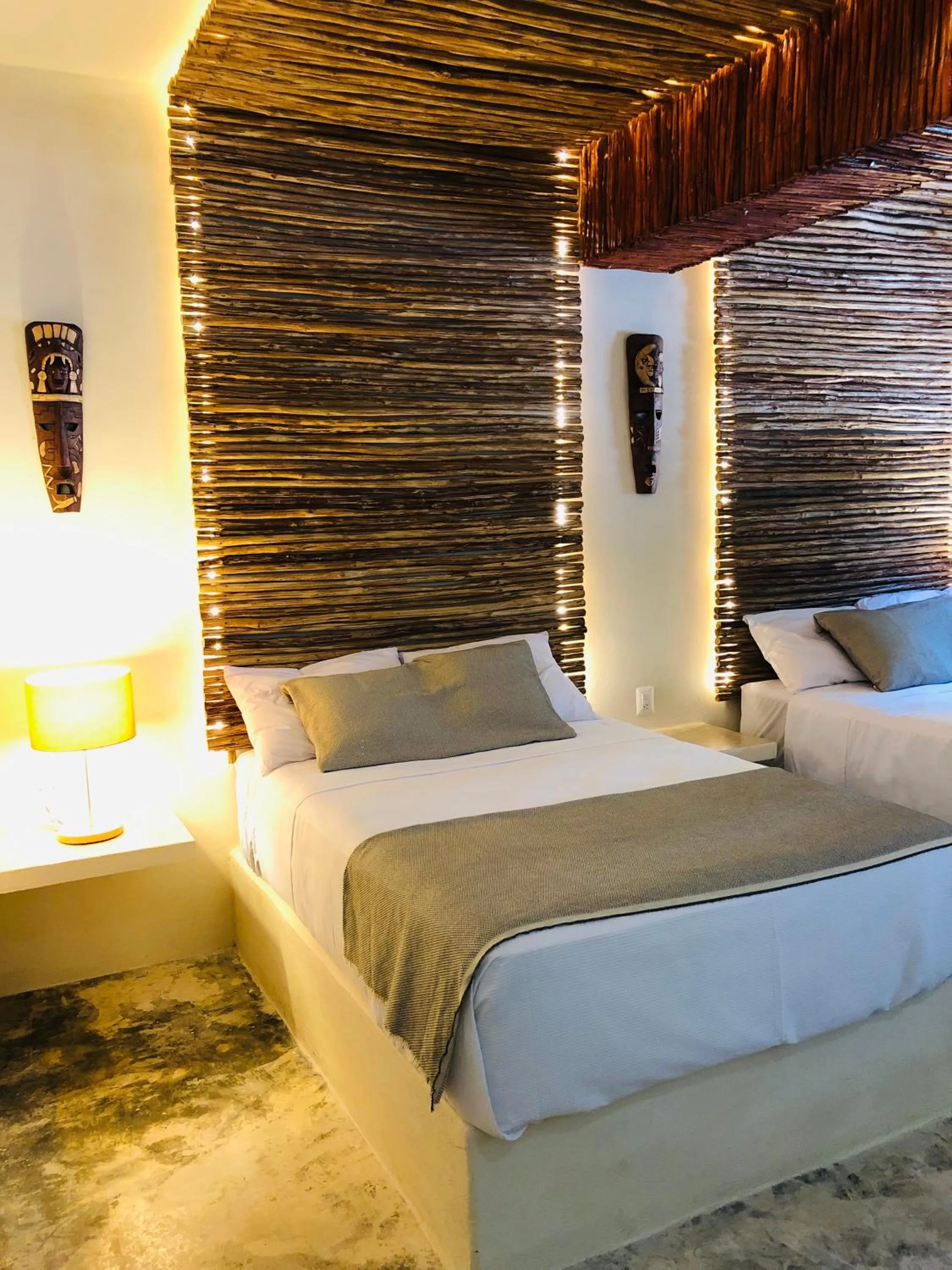 Bed in Tierra Maya Hotel Spa & Sanctuary