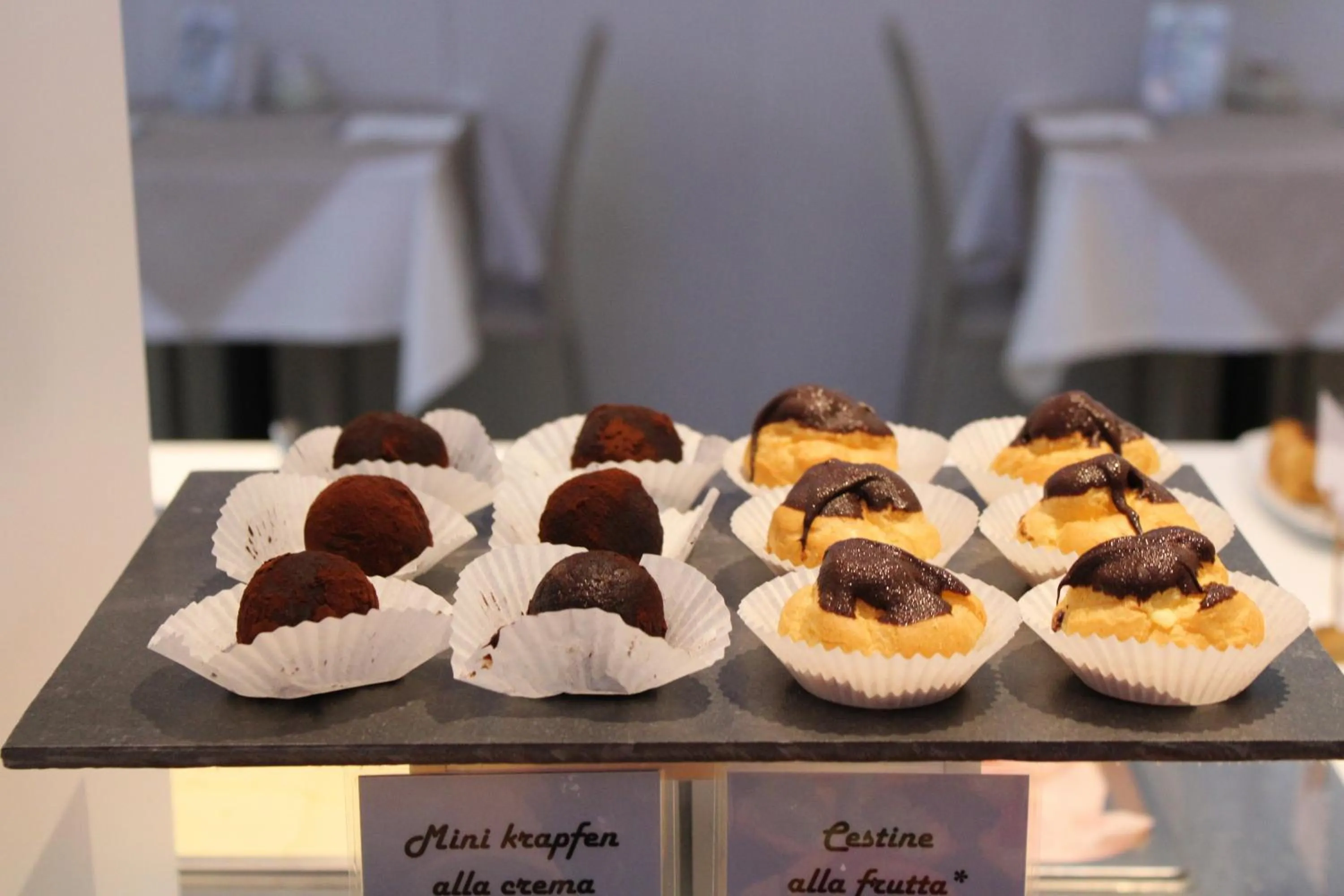 Buffet breakfast in Hotel Belvedere