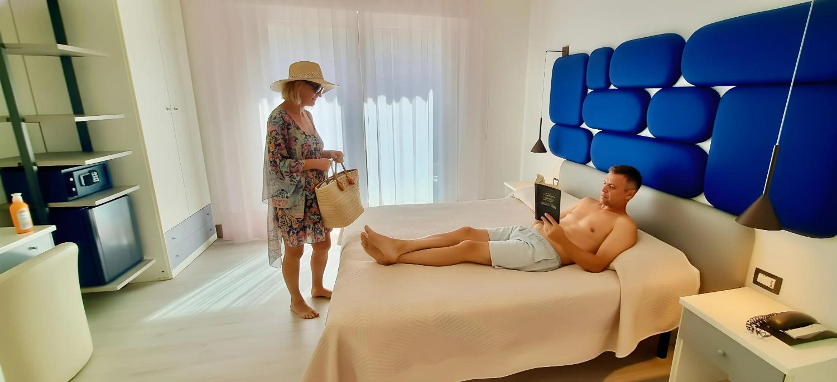 Bed in Hotel Belvedere