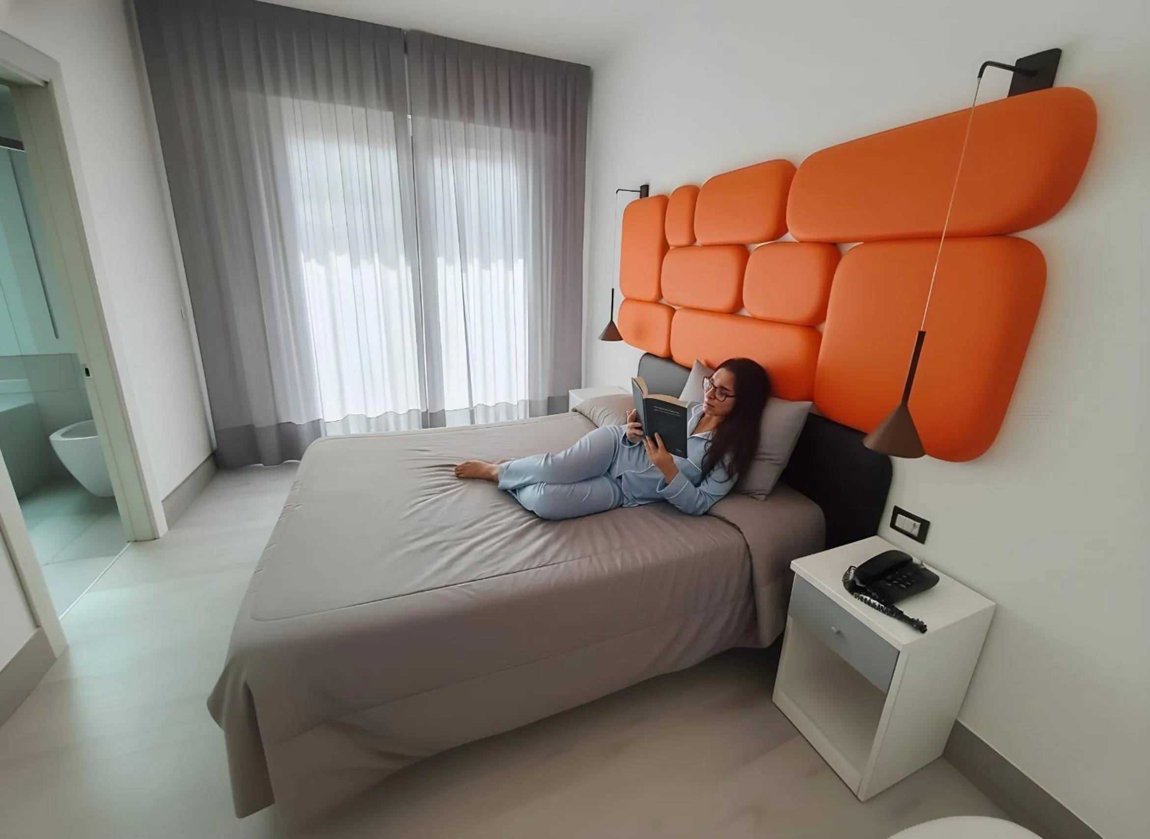 Bed in Hotel Belvedere