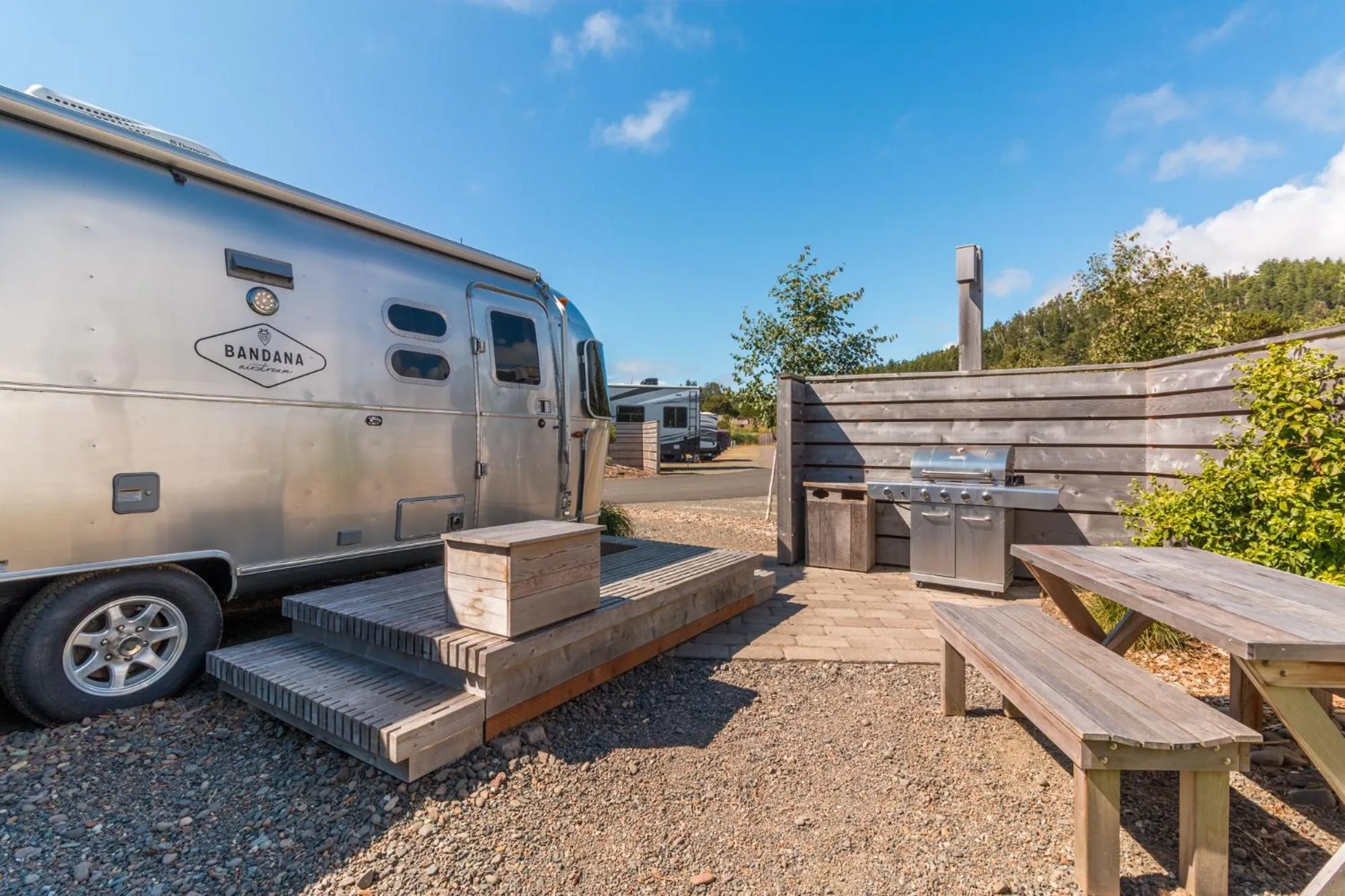 Property building in Hart’s Camp Airstream Hotel & RV Park