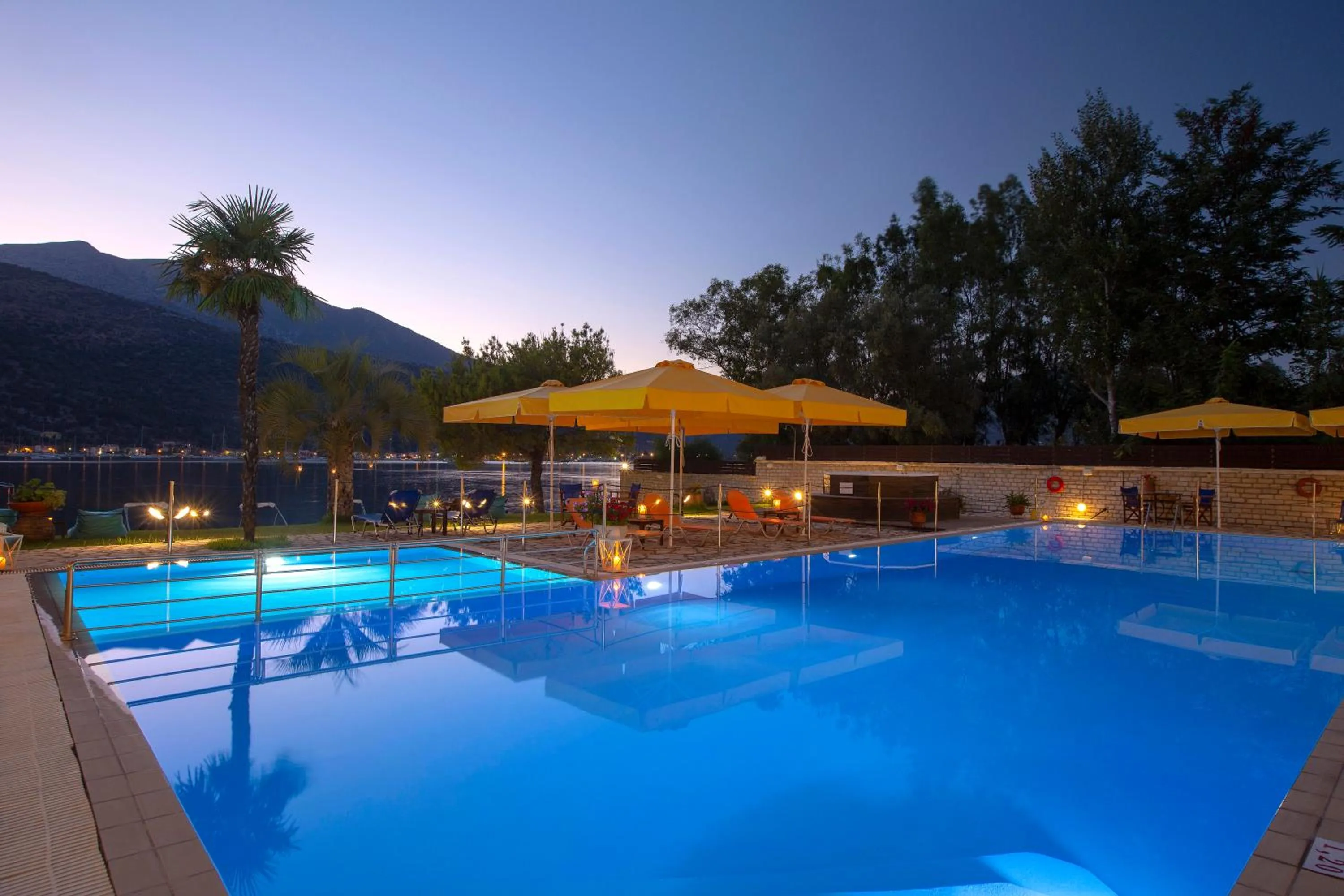 Night in Cleopatra Beach