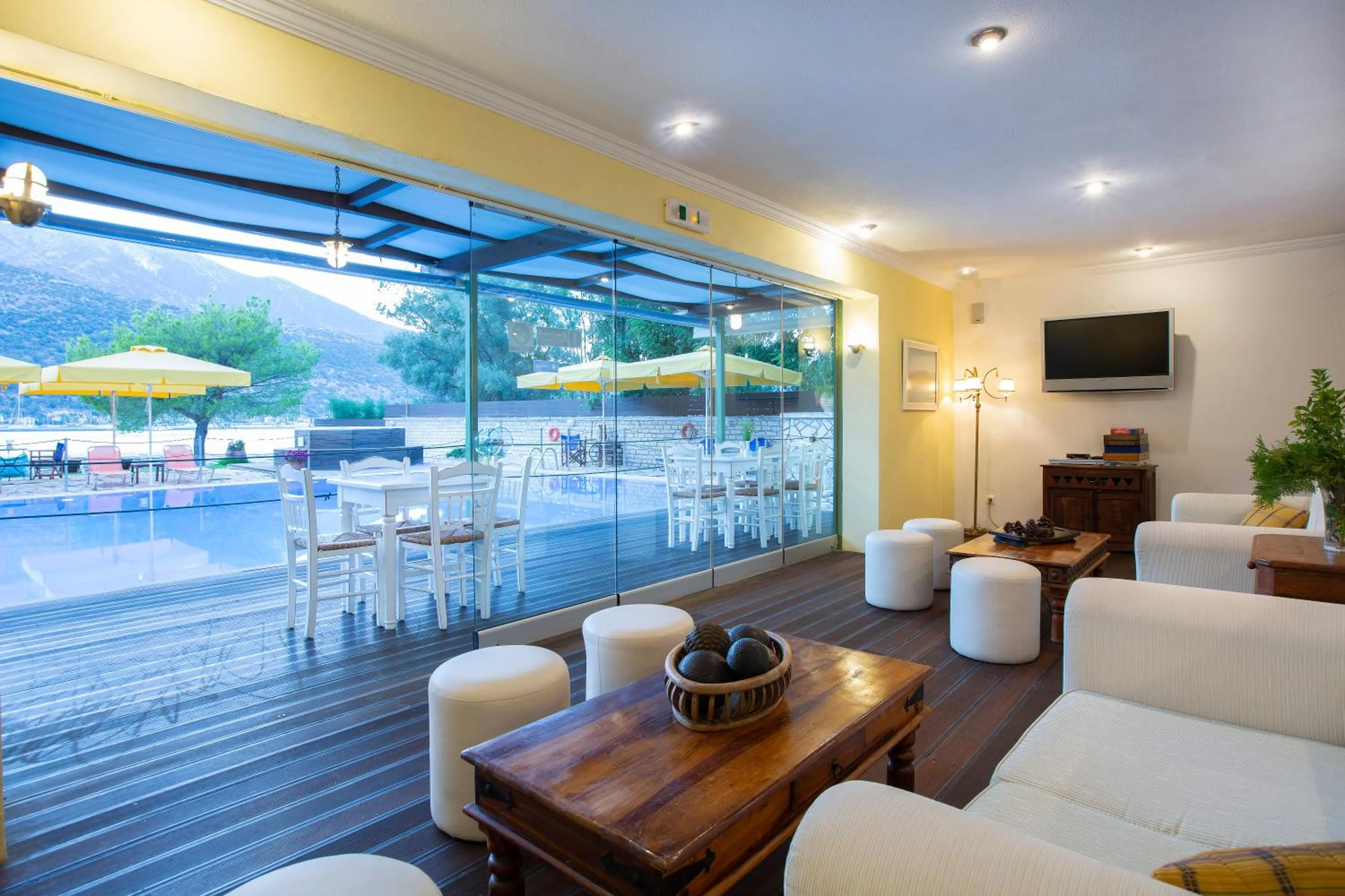 Communal lounge/ TV room in Cleopatra Beach