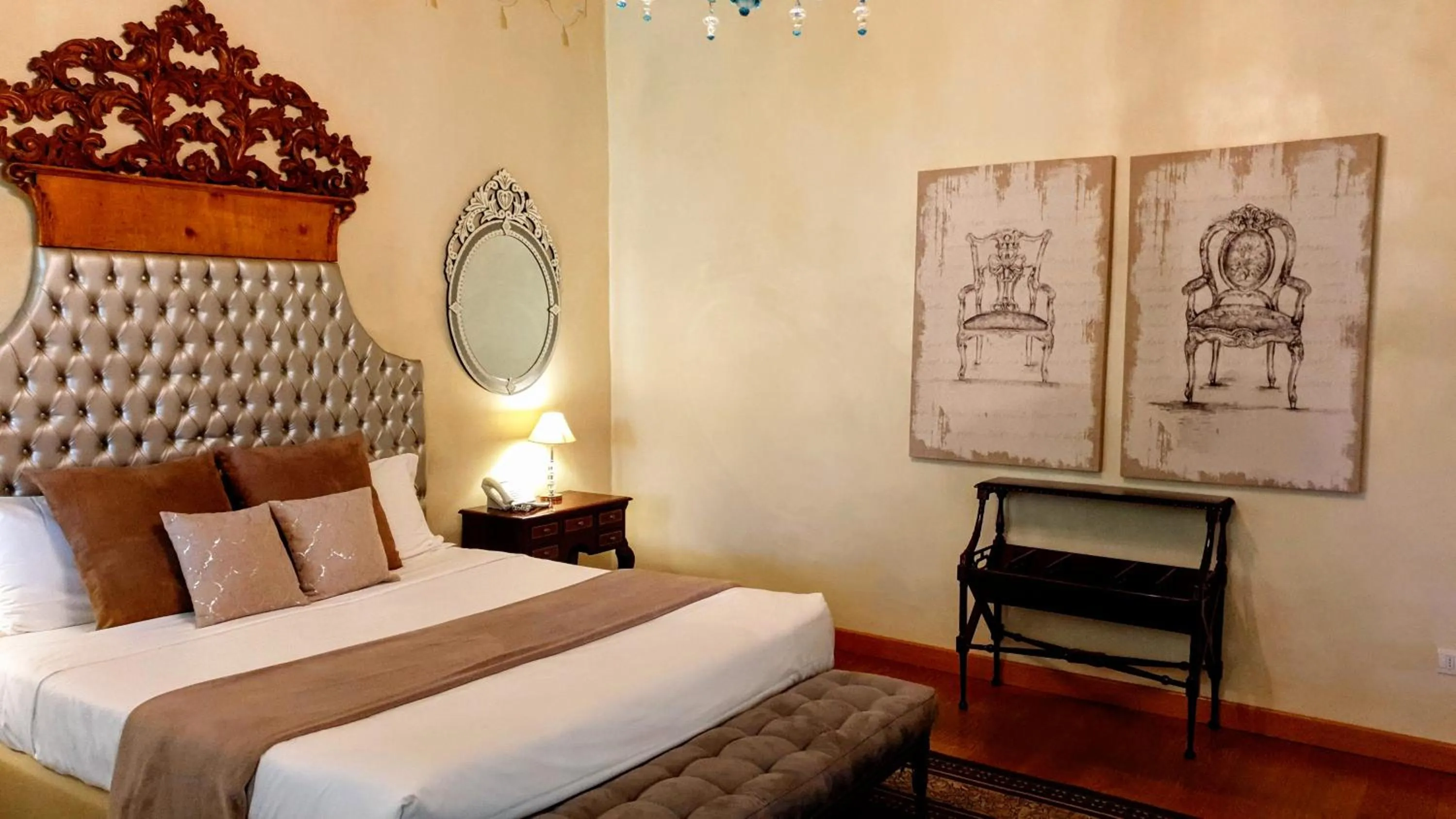 Photo of the whole room, Bed in Villa Foscarini Cornaro