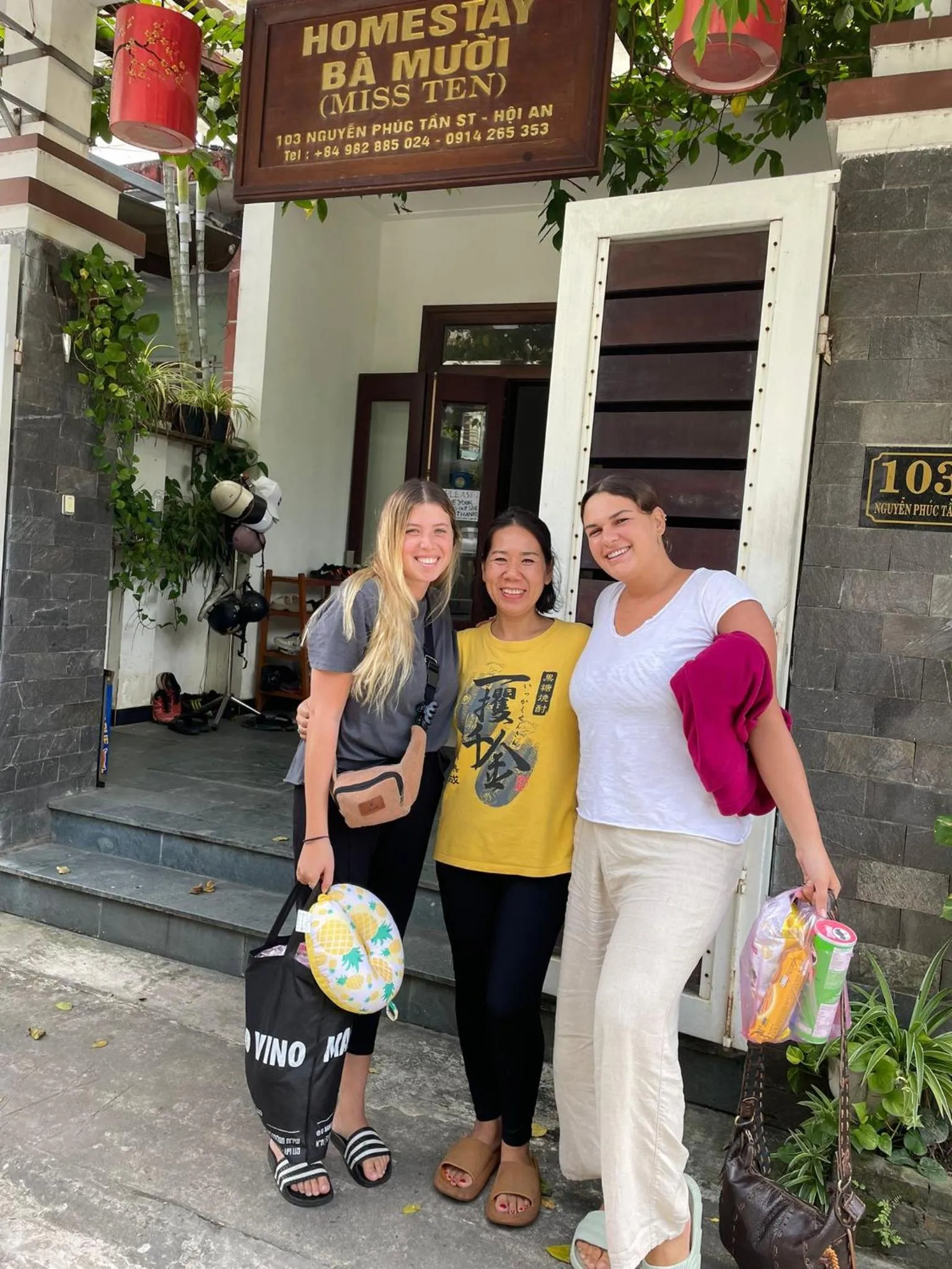 Facade/entrance in Miss Ten Homestay