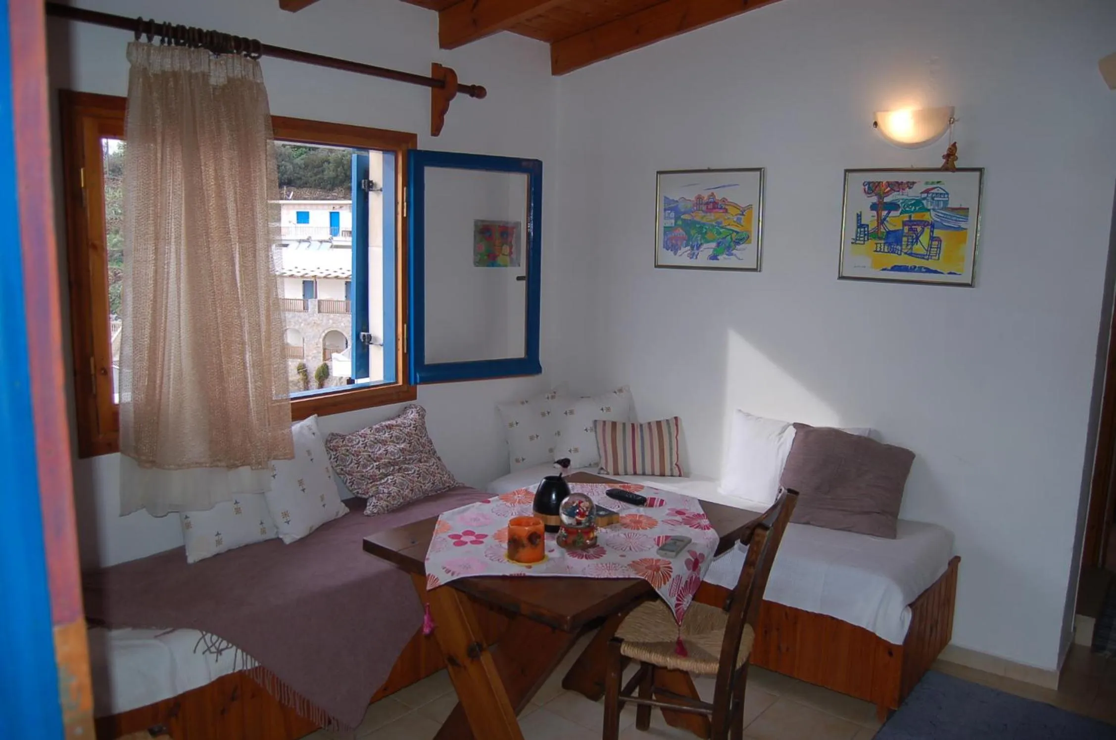 Living room in Patras Apartments