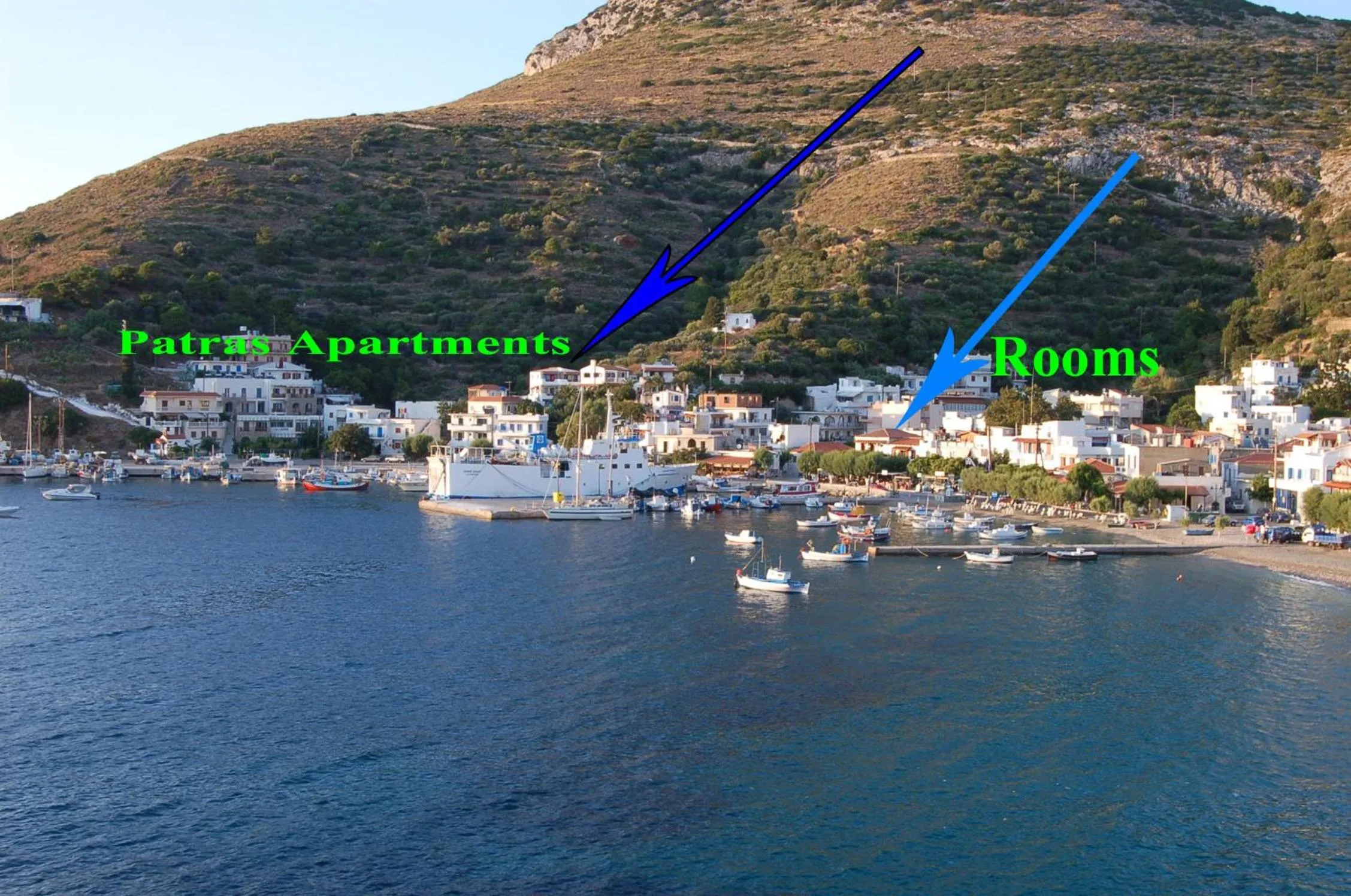 Location in Patras Apartments