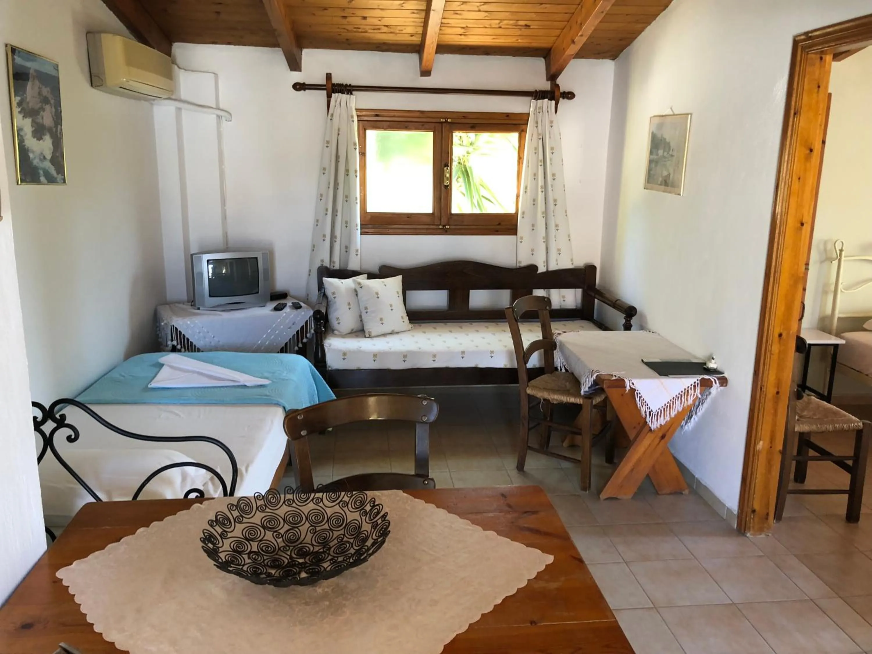 Living room in Patras Apartments