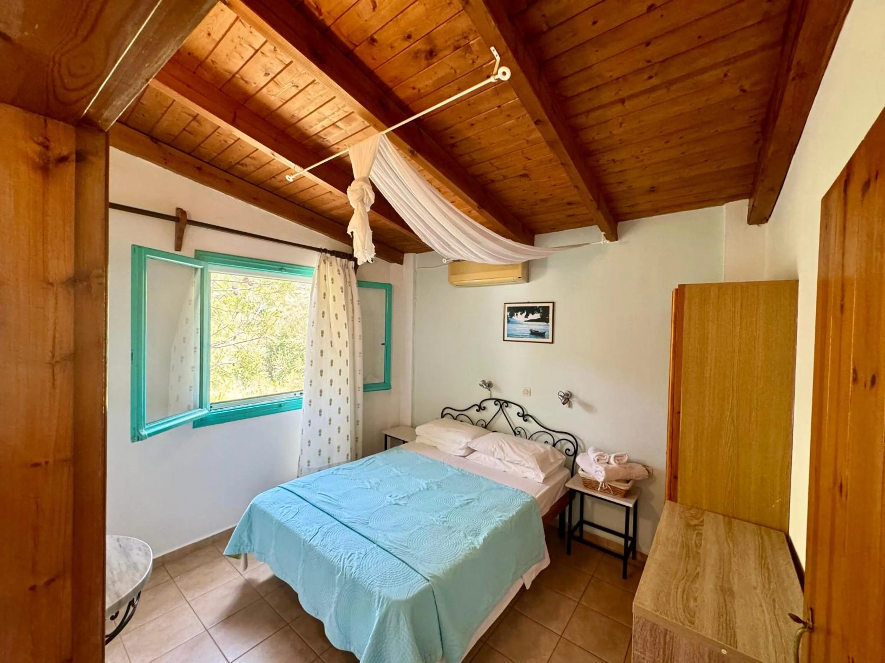 Bed in Patras Apartments