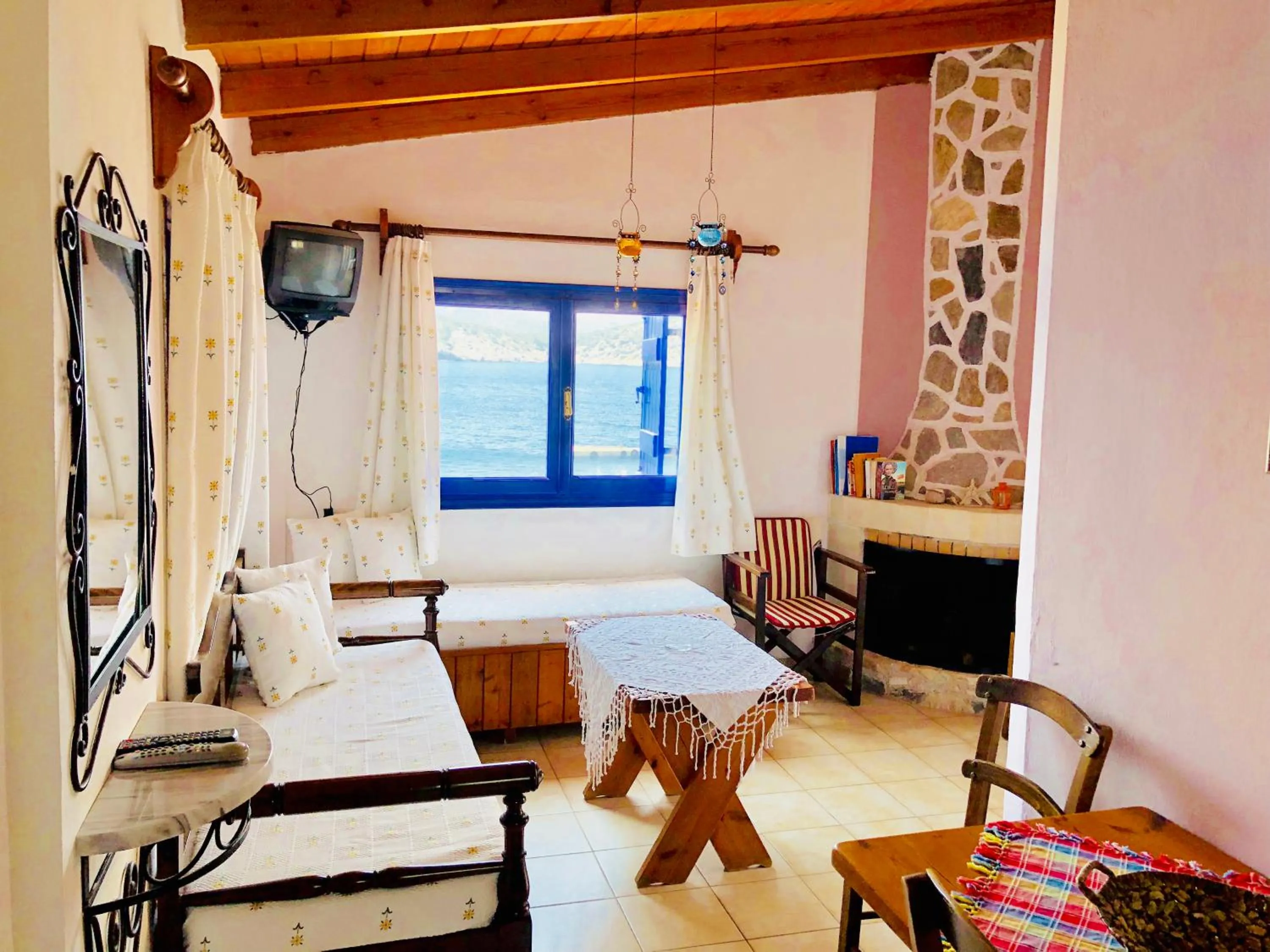 Living room in Patras Apartments