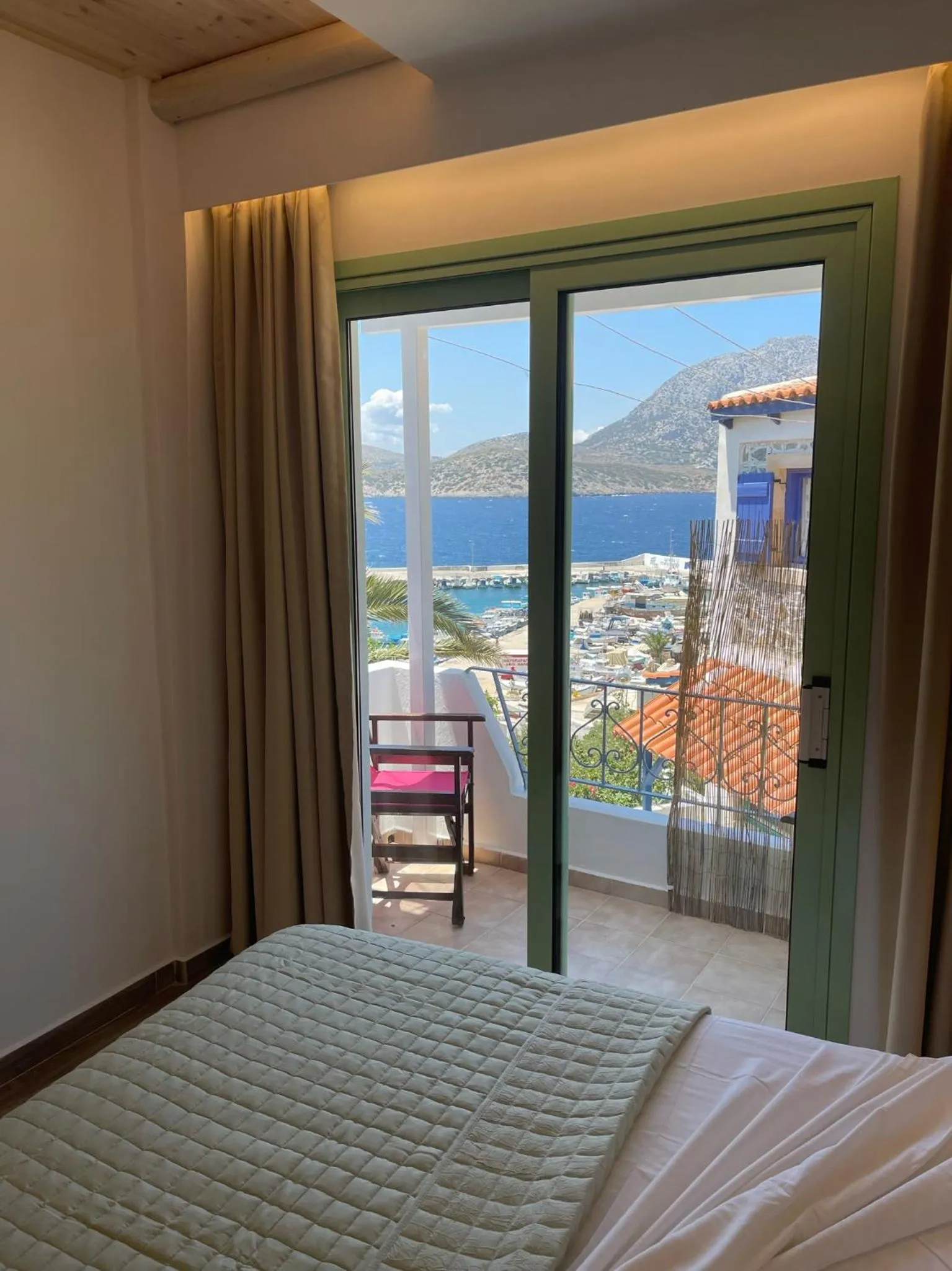 Bed in Patras Apartments