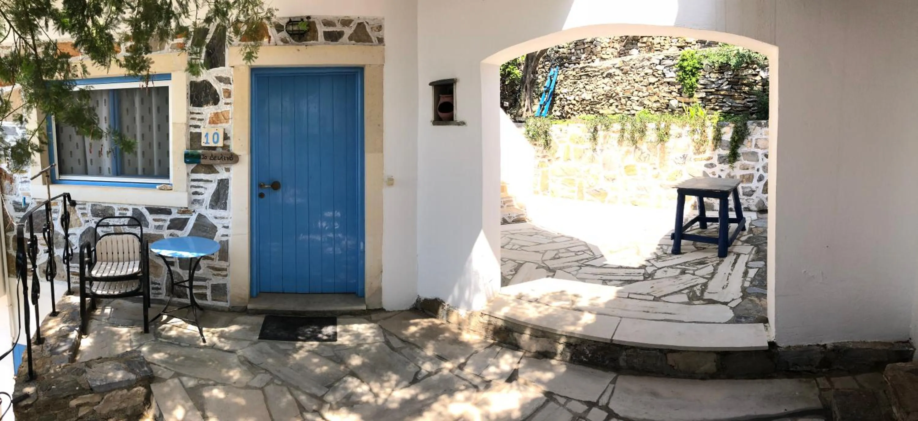 Patio in Patras Apartments