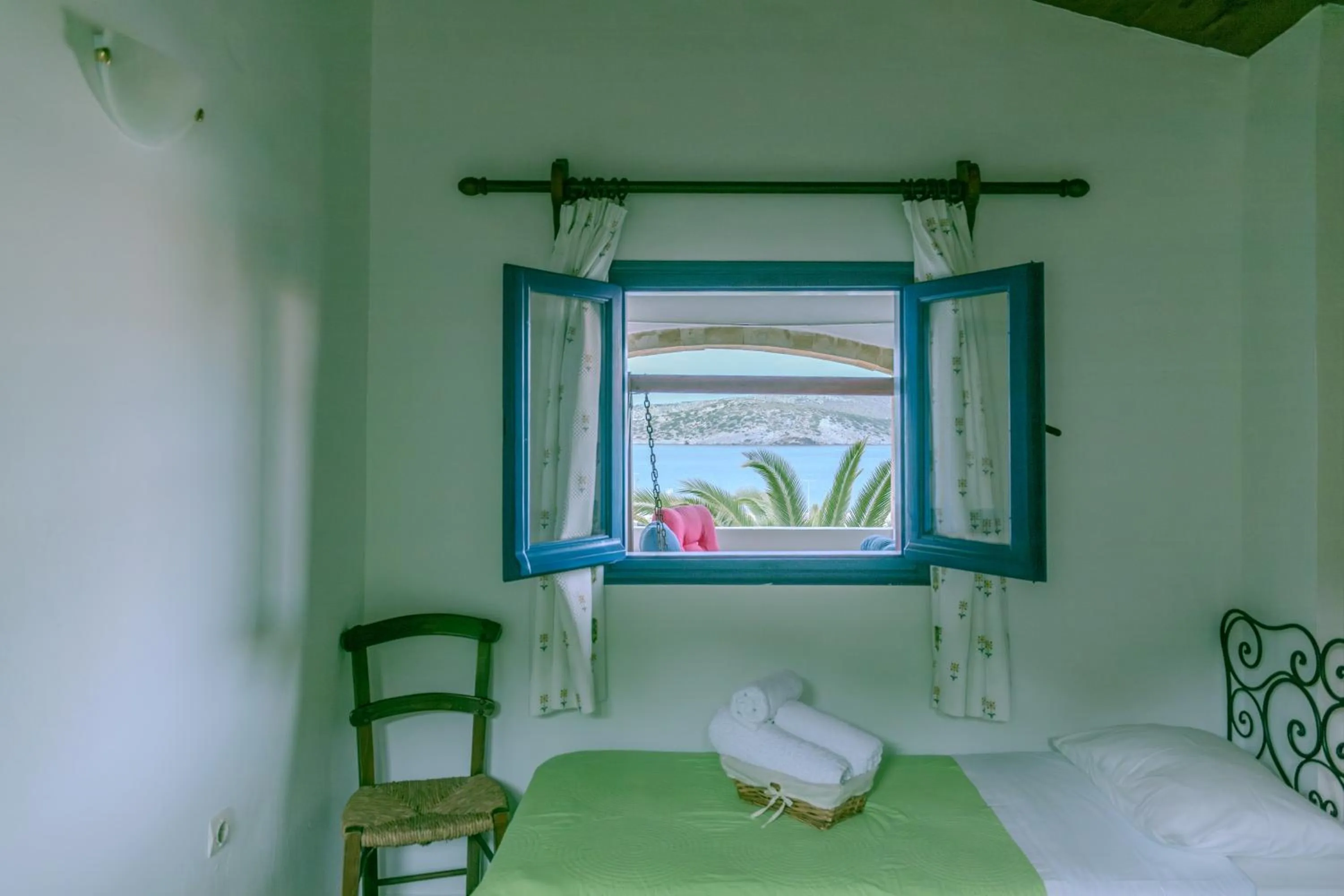 Bed in Patras Apartments