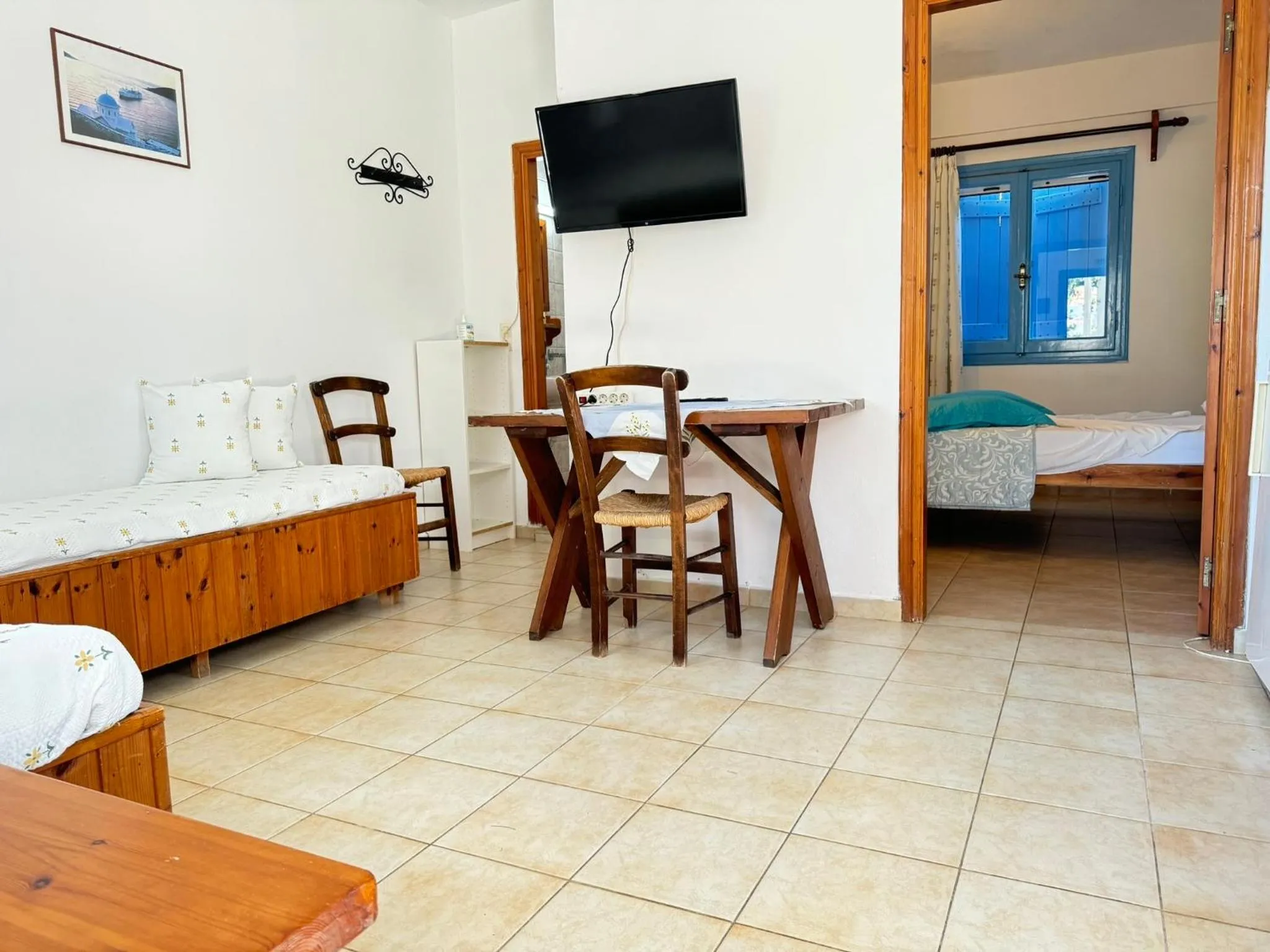 Bed in Patras Apartments