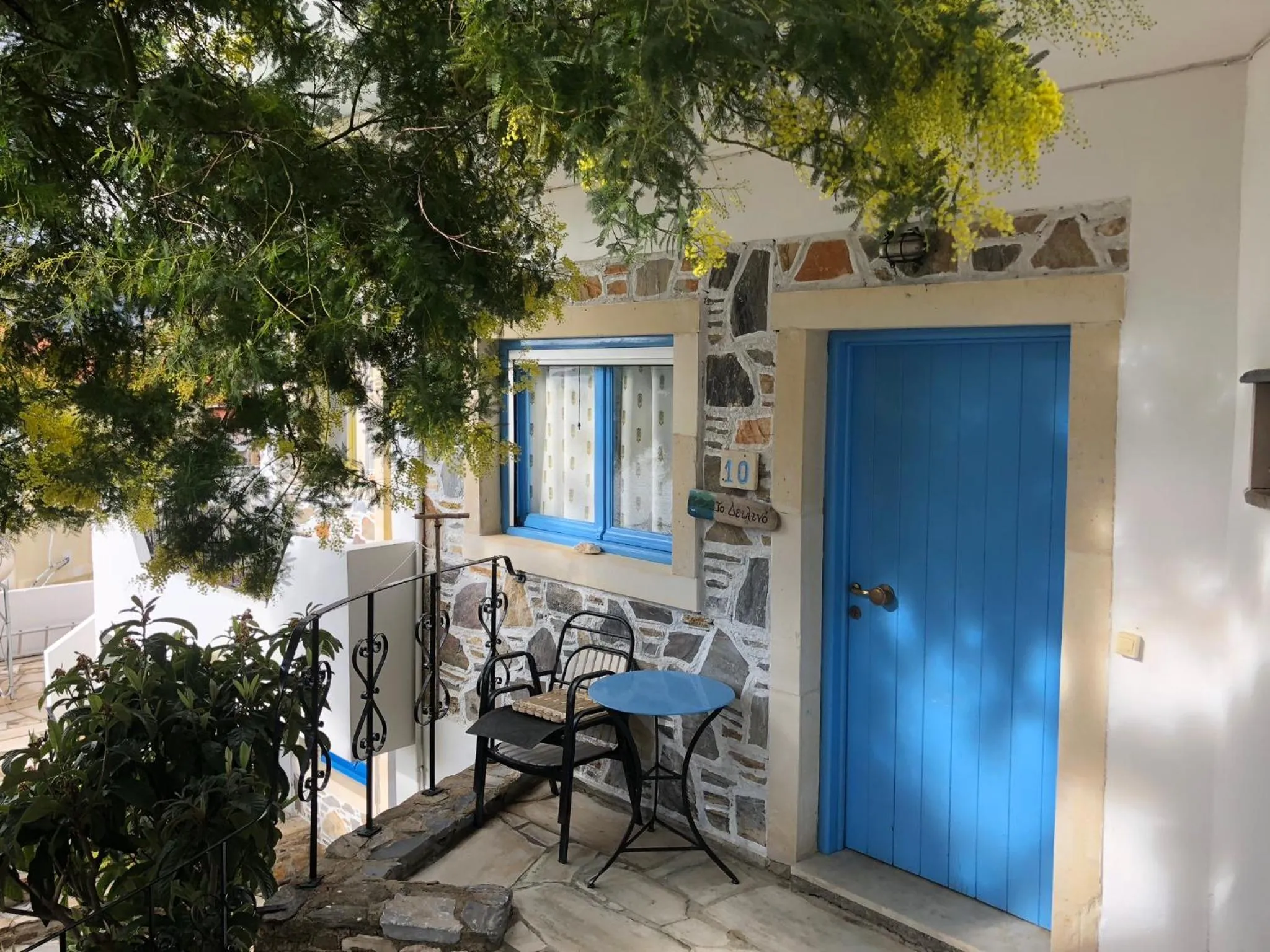 Patio in Patras Apartments