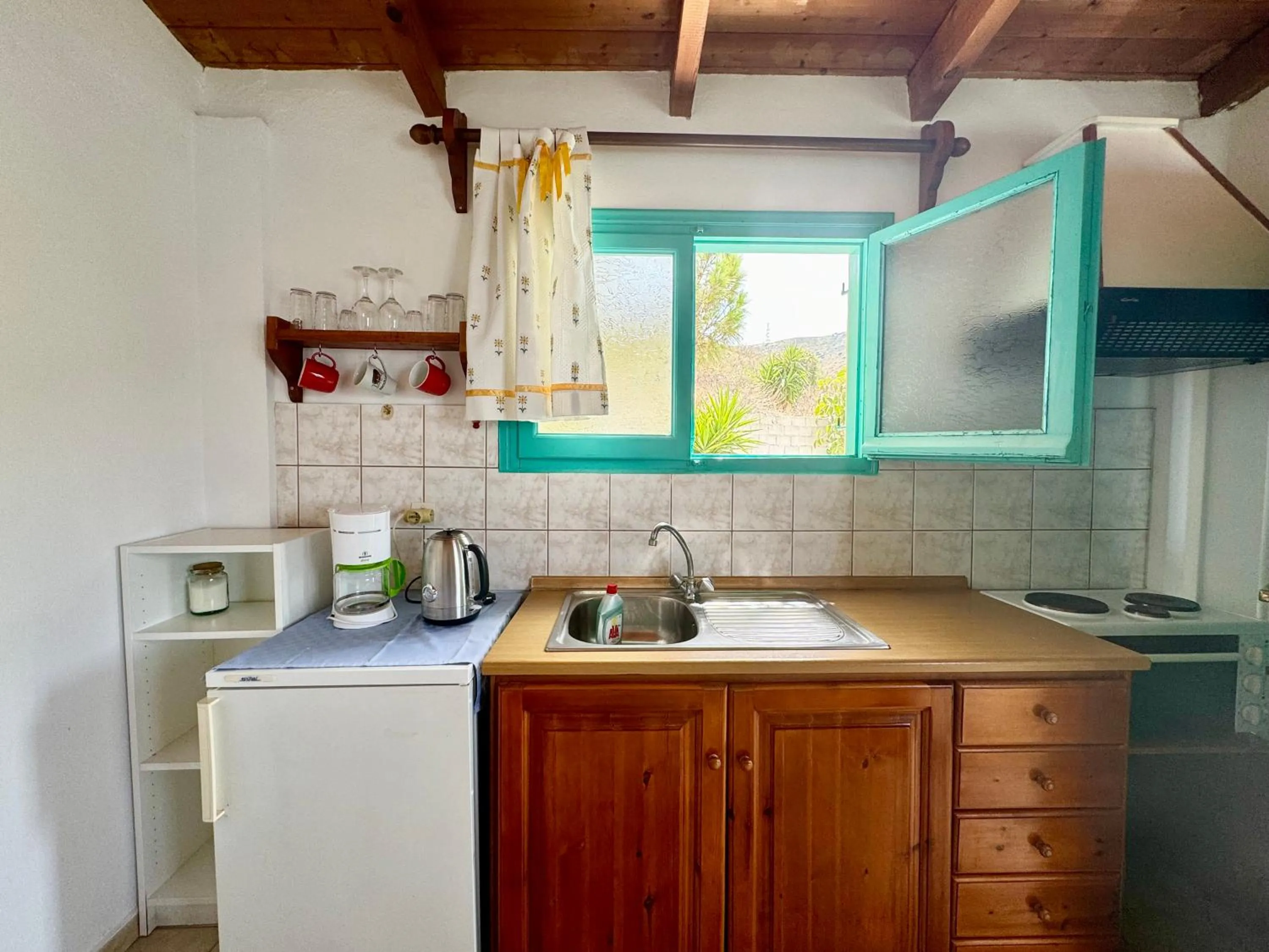 kitchen in Patras Apartments