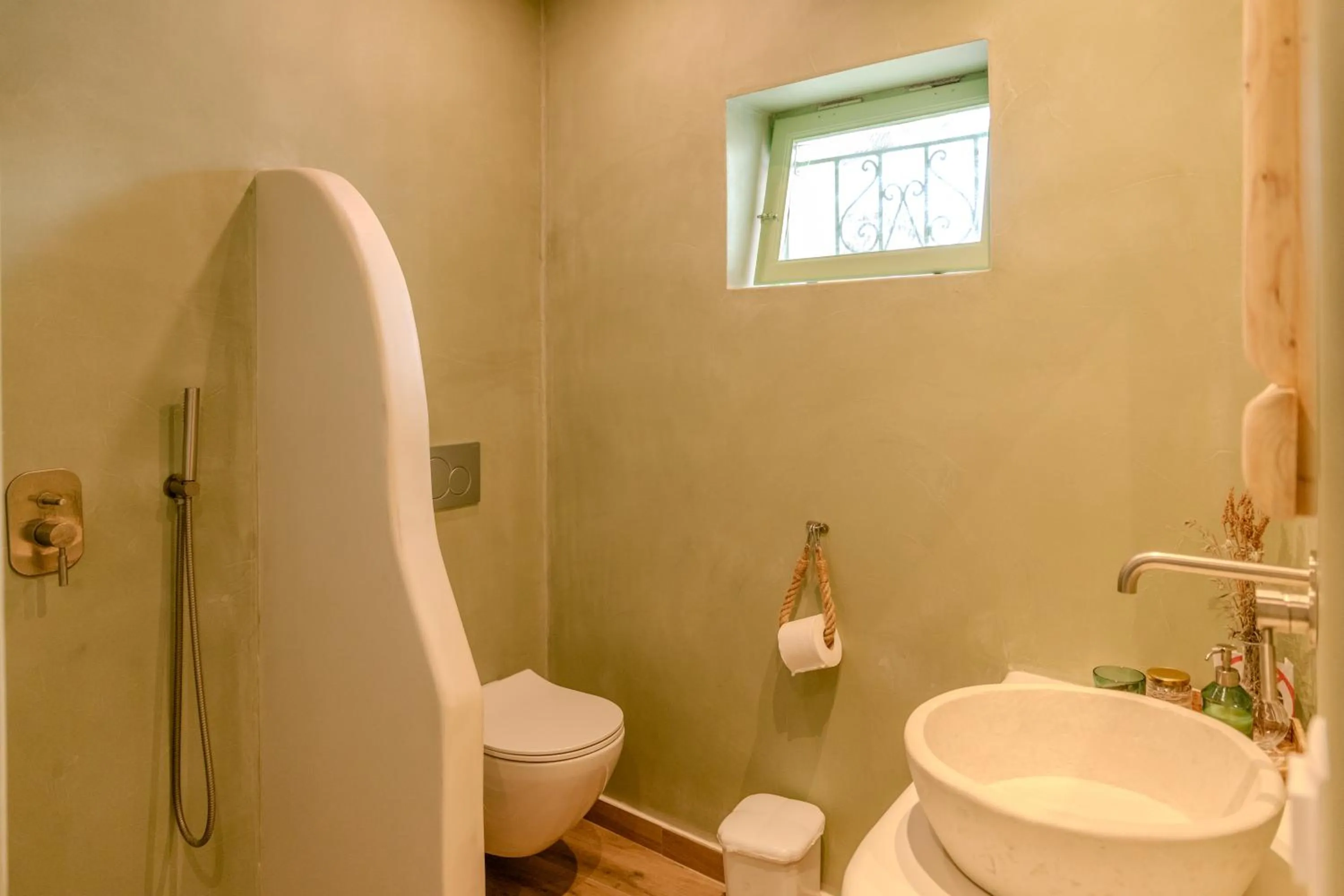 Bathroom in Patras Apartments