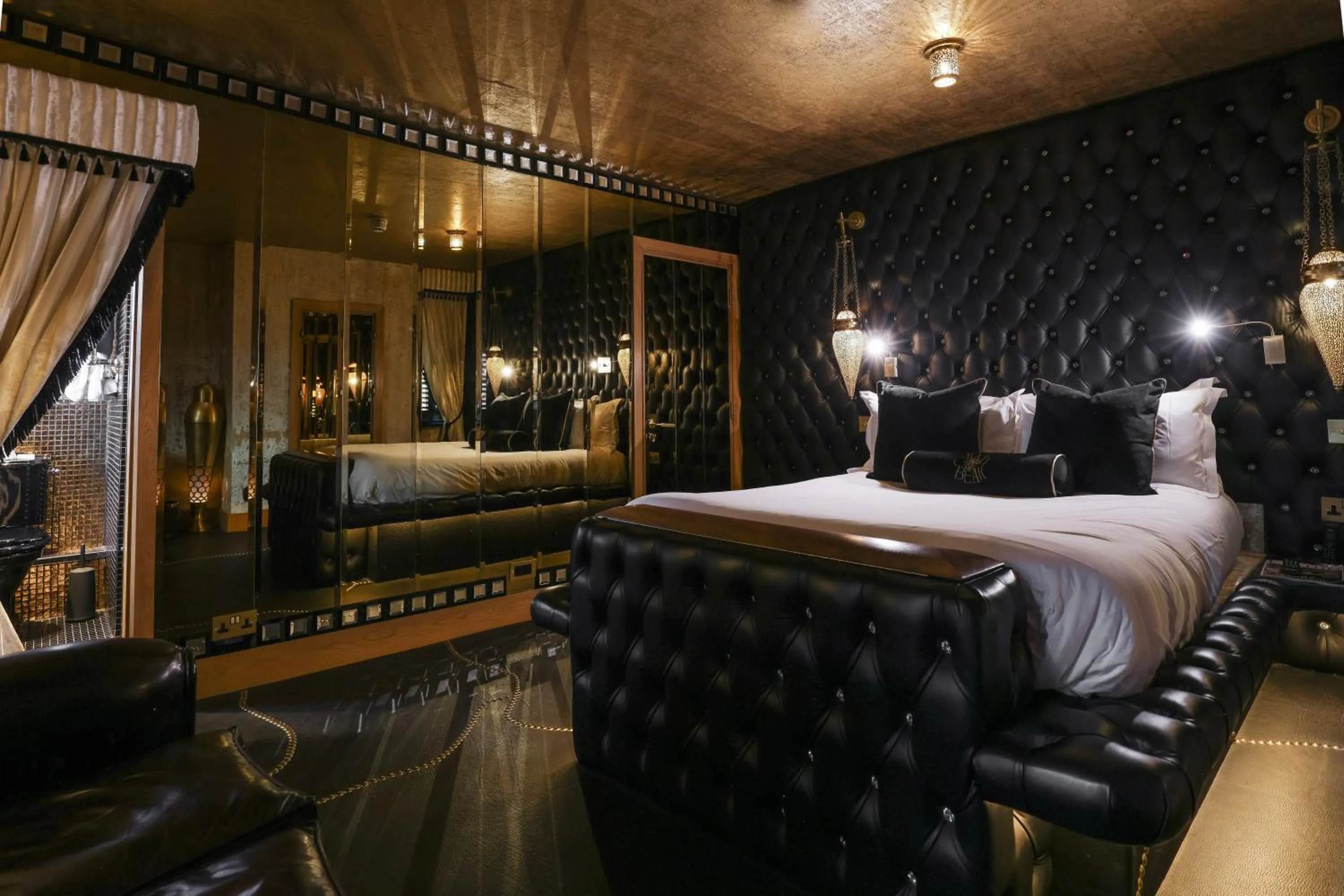 Bed in Crazy Bear Beaconsfield