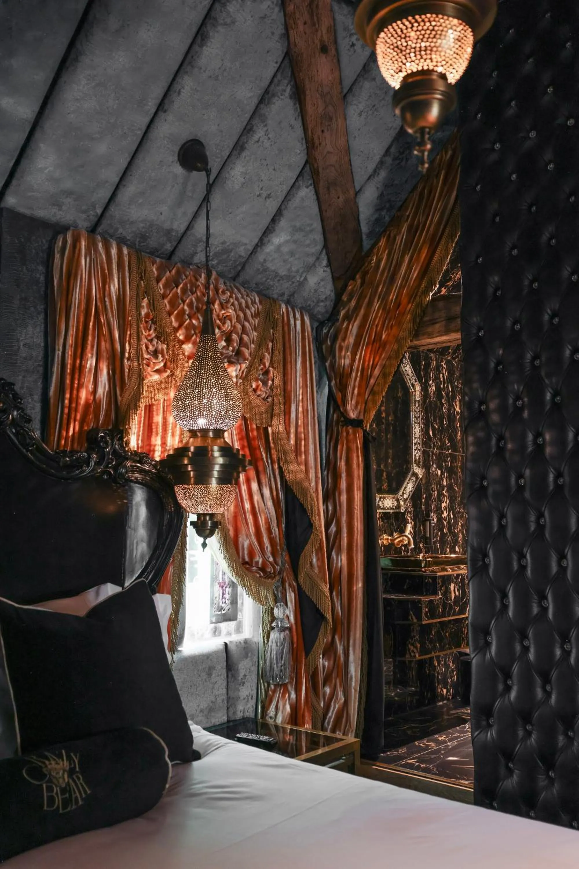 Bed in Crazy Bear Beaconsfield