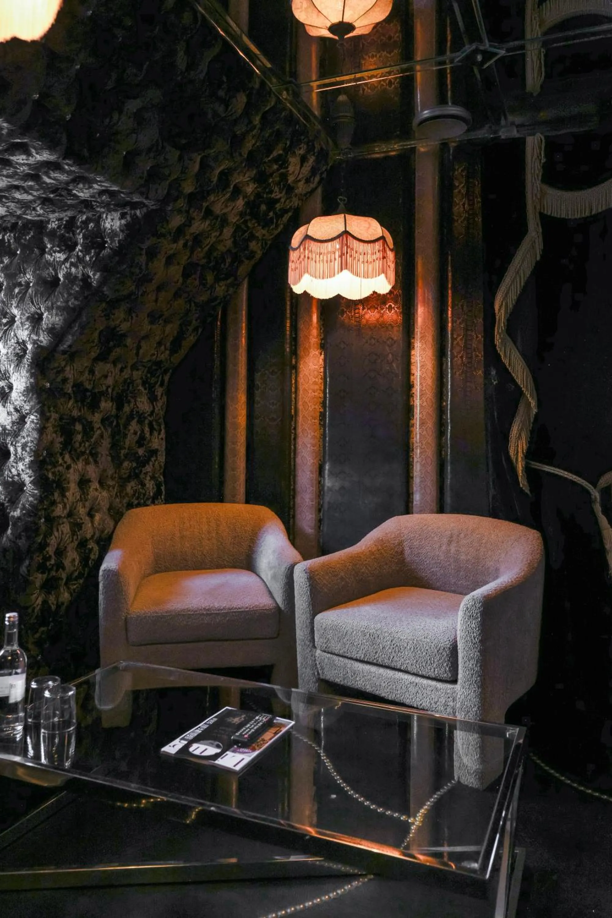 Seating area in Crazy Bear Beaconsfield