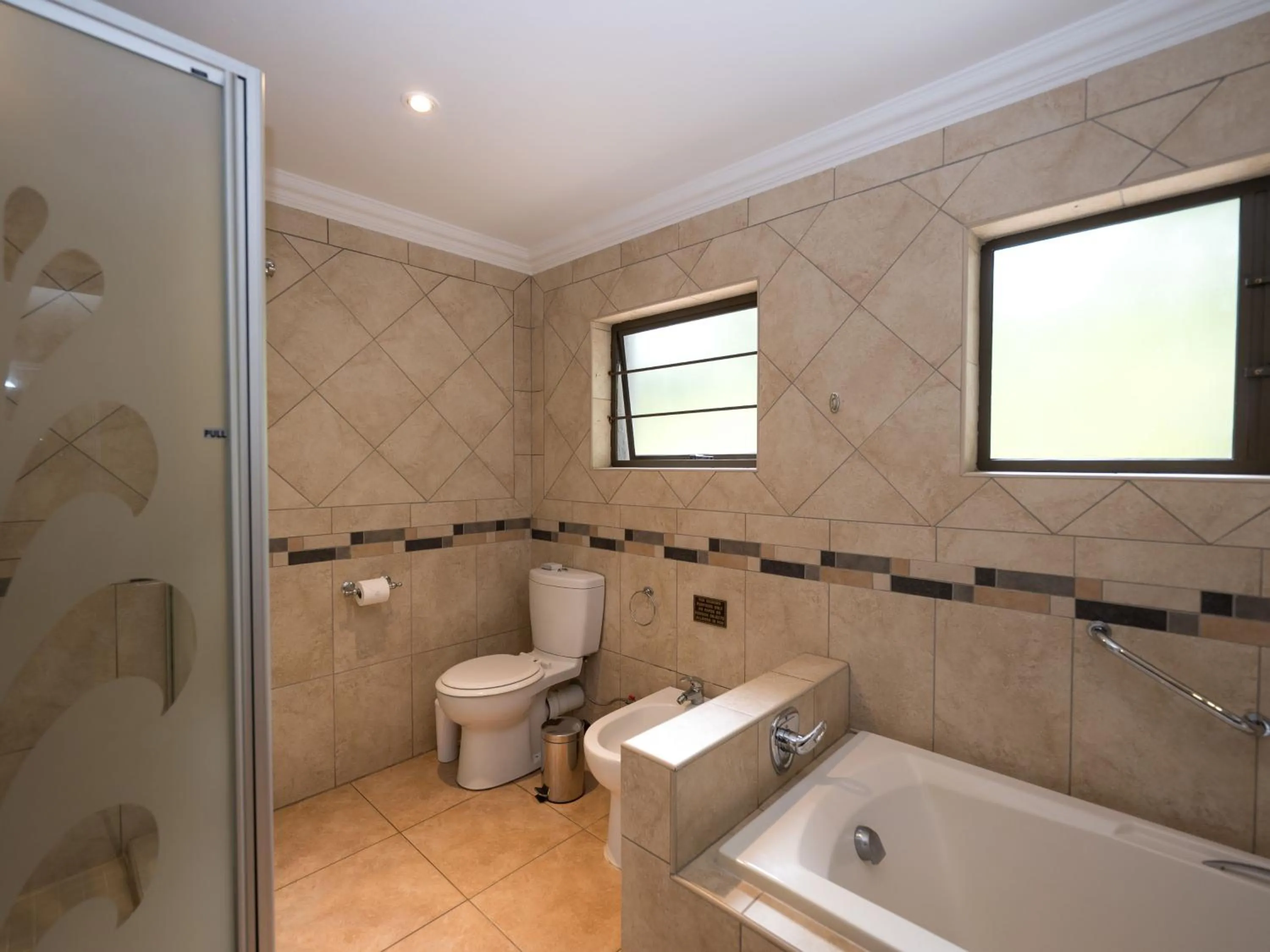 Shower in ANEW Resort Hunters Rest Rustenburg