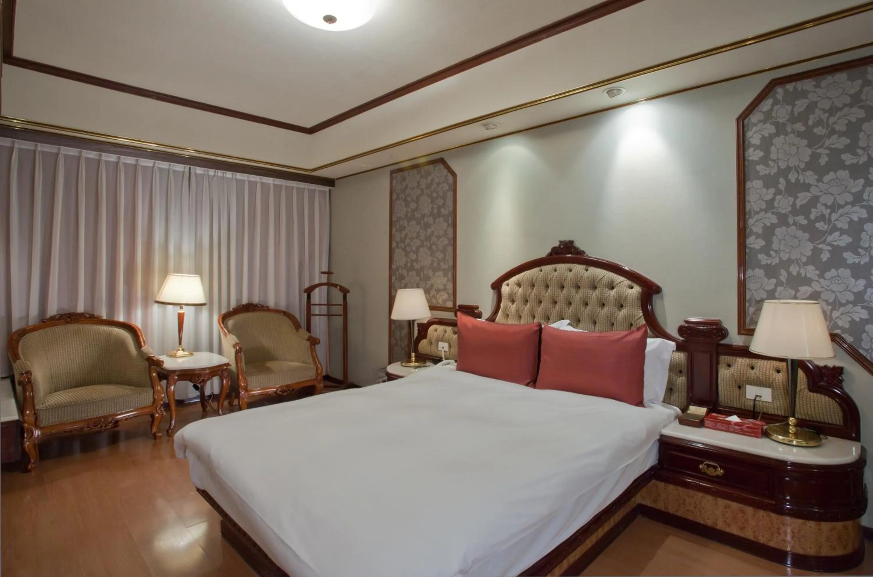 Bed in Charming City Songshan Hotel