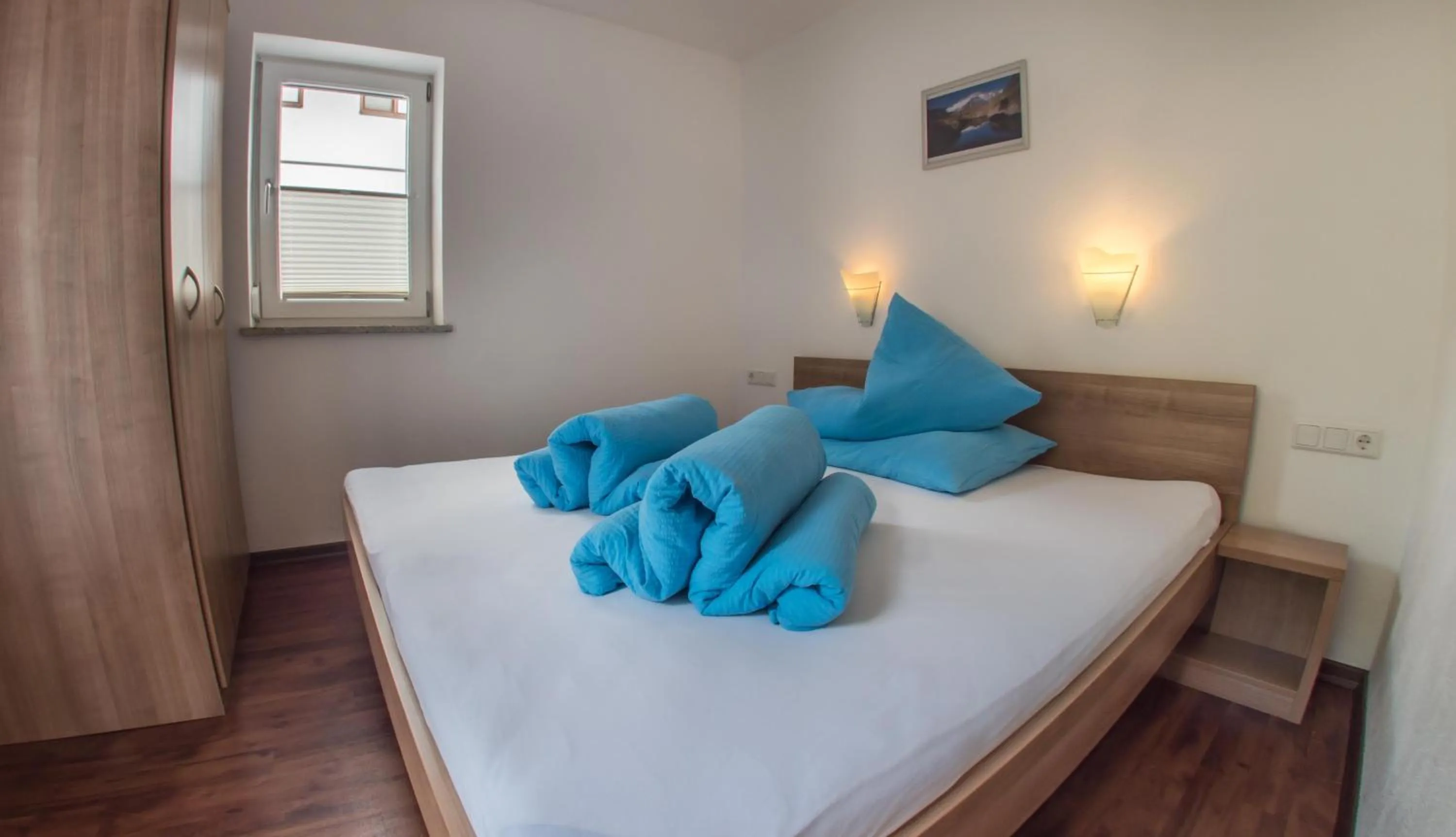 Bedroom, Bed in Alpenapart Saphir