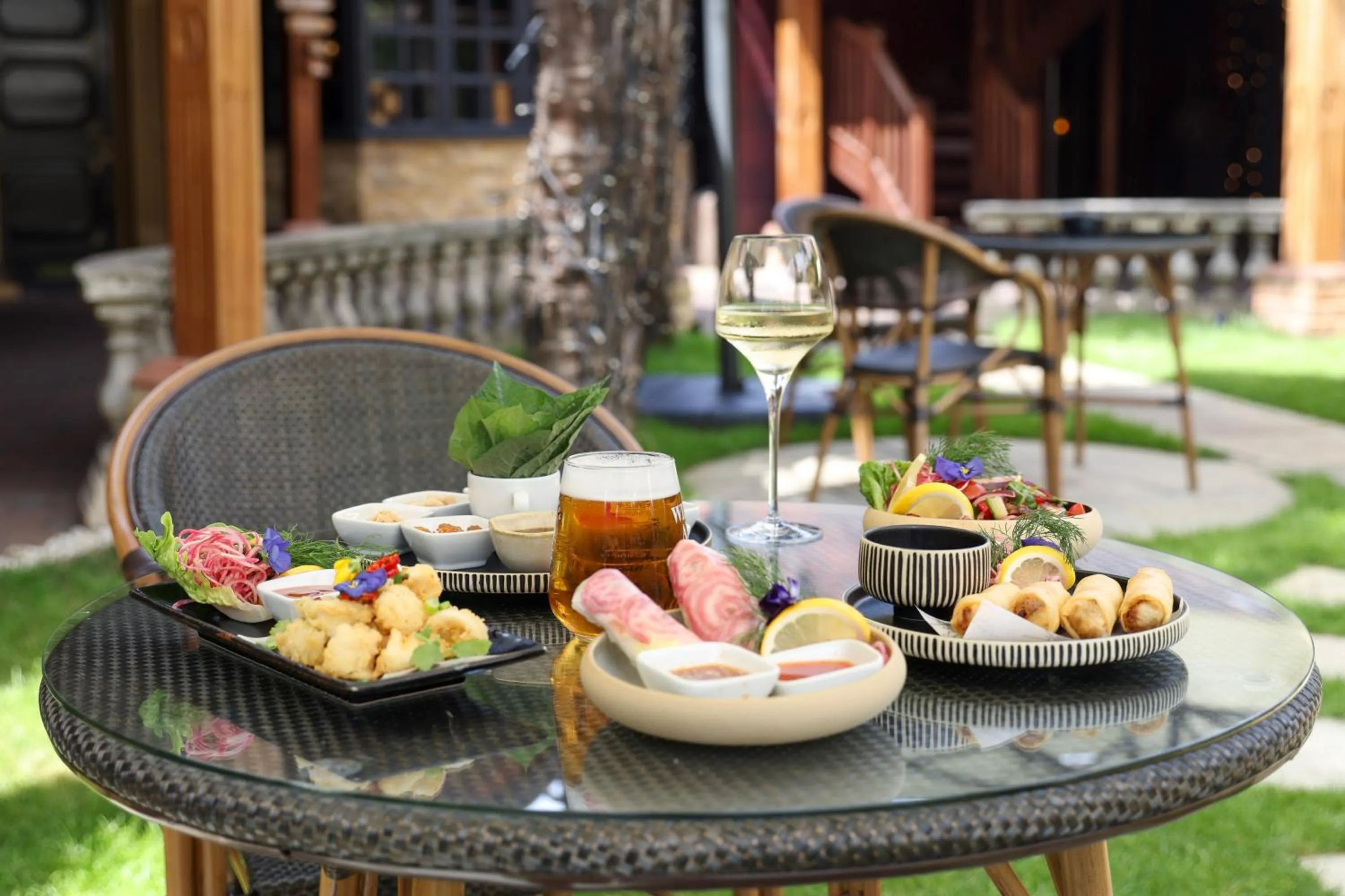 Balcony/Terrace in Crazy Bear Stadhampton