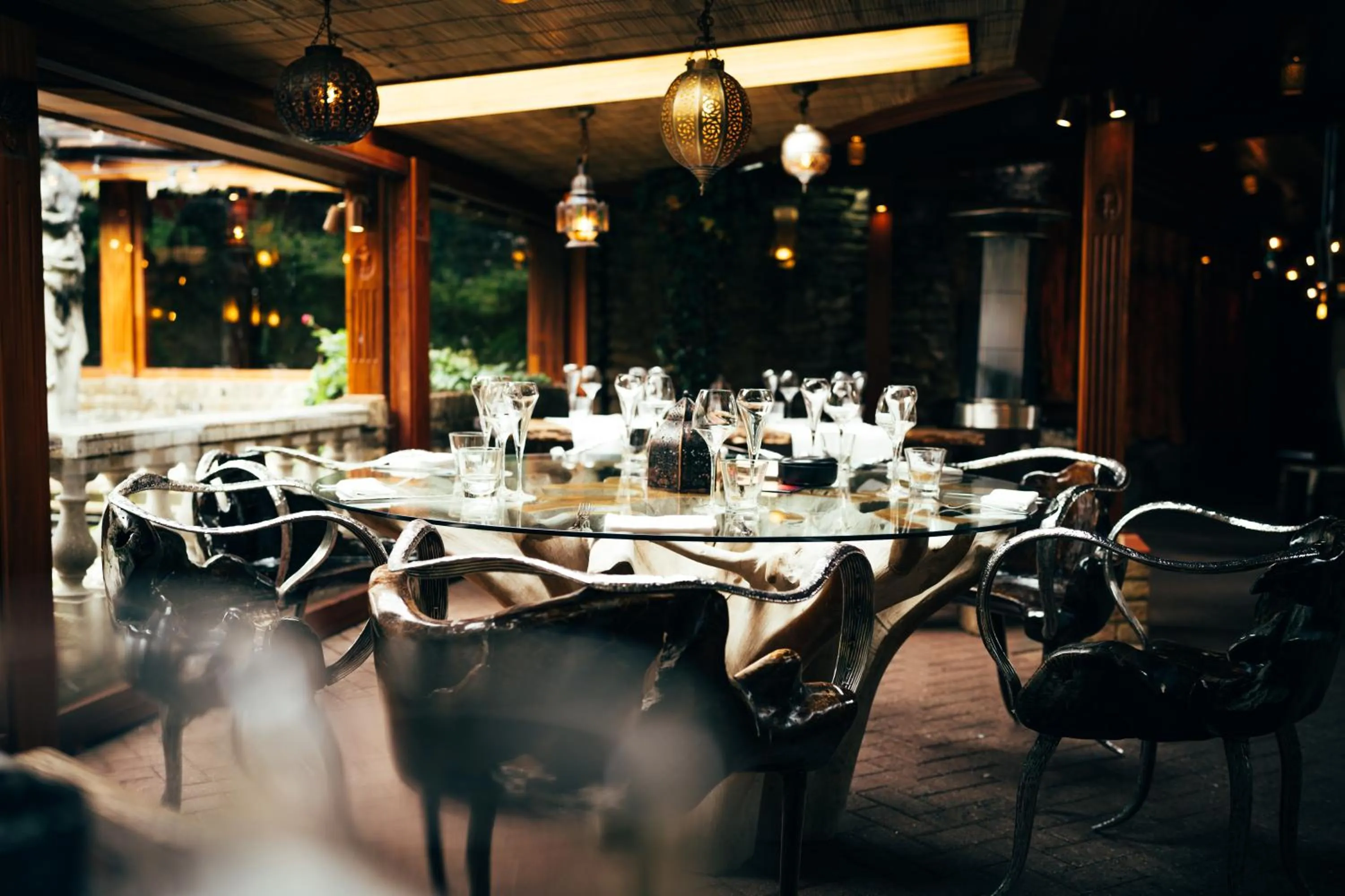 Balcony/Terrace in Crazy Bear Stadhampton