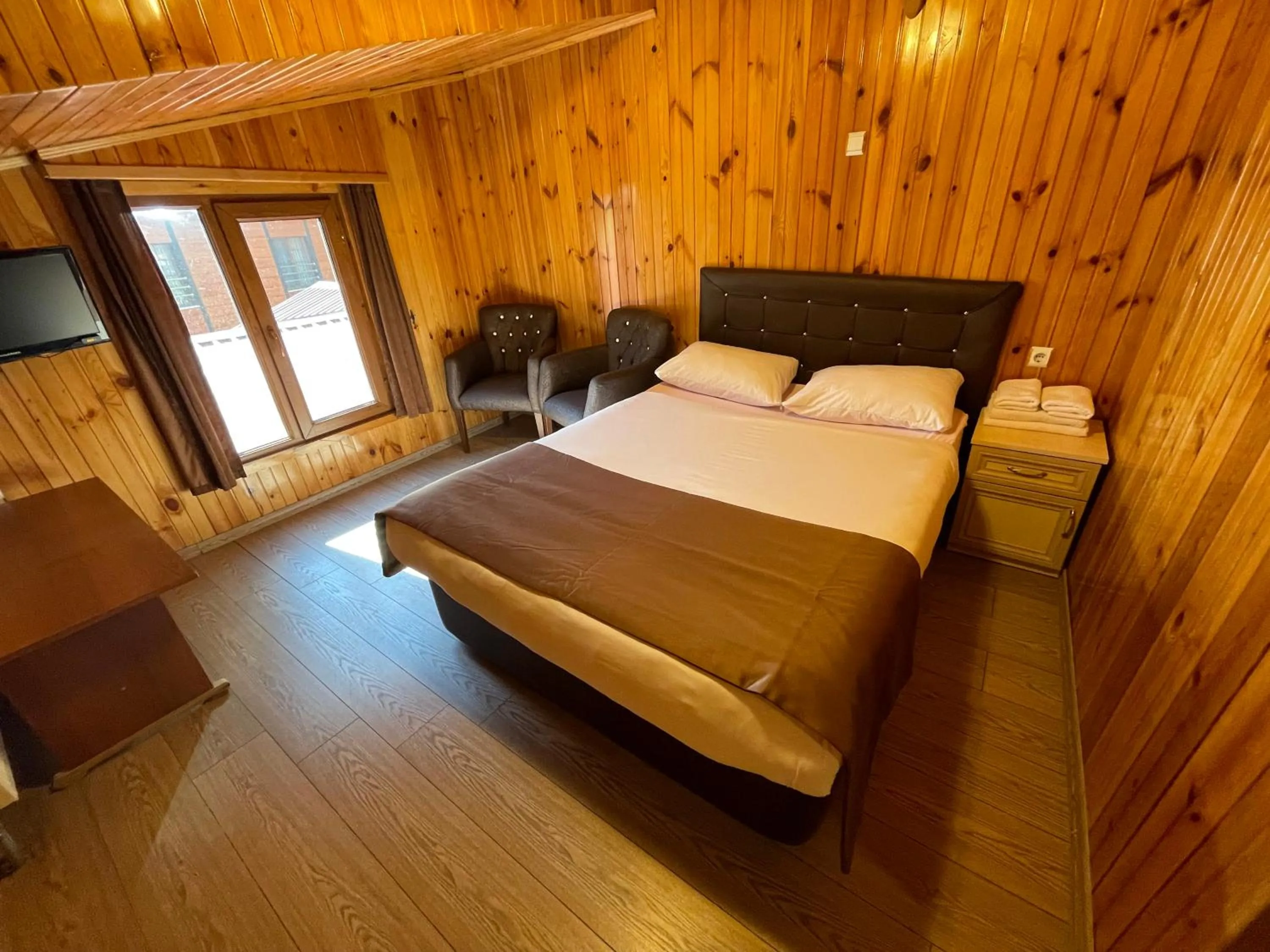 Seating area in Ozkan Otel