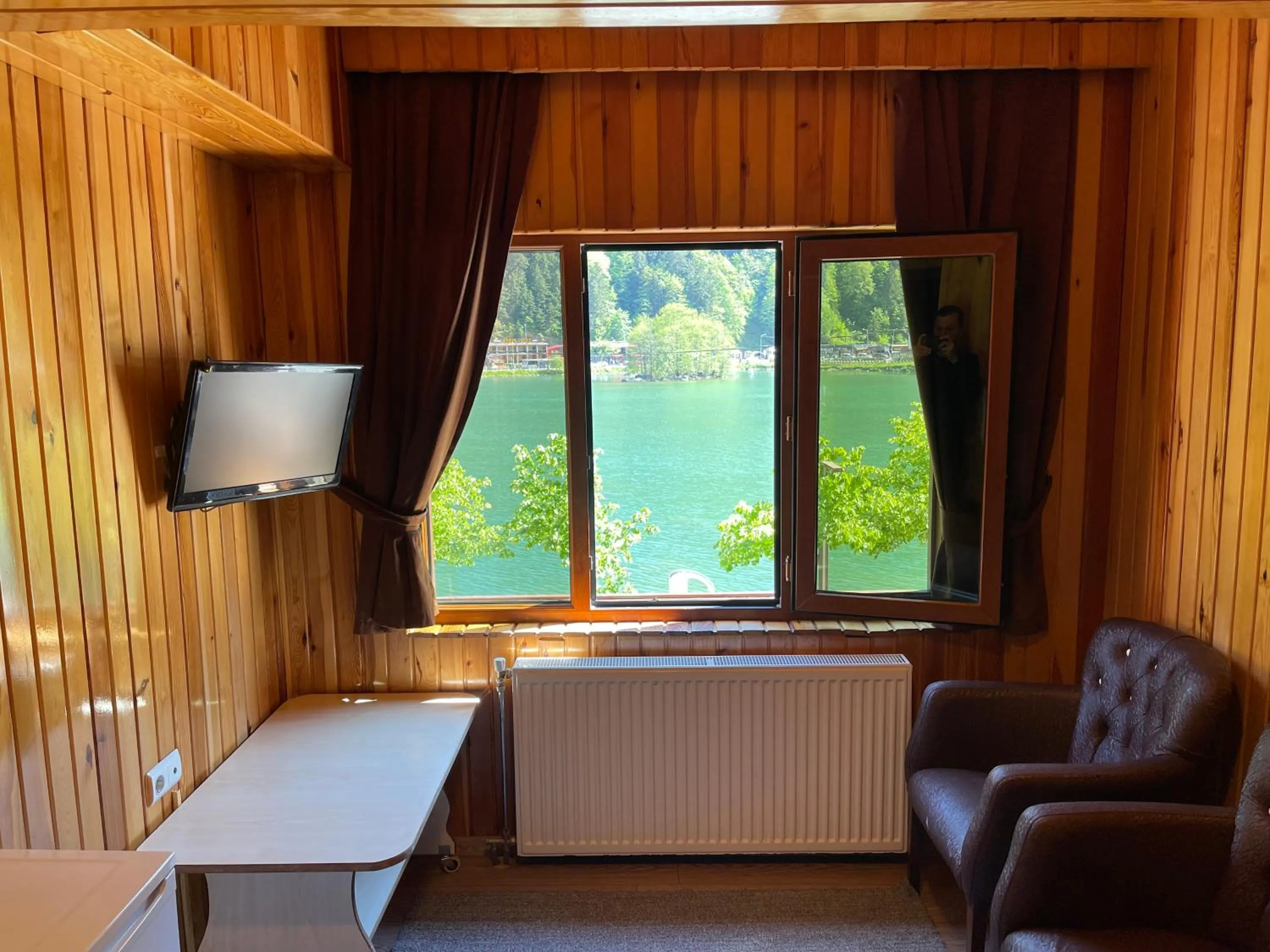 Seating area in Ozkan Otel